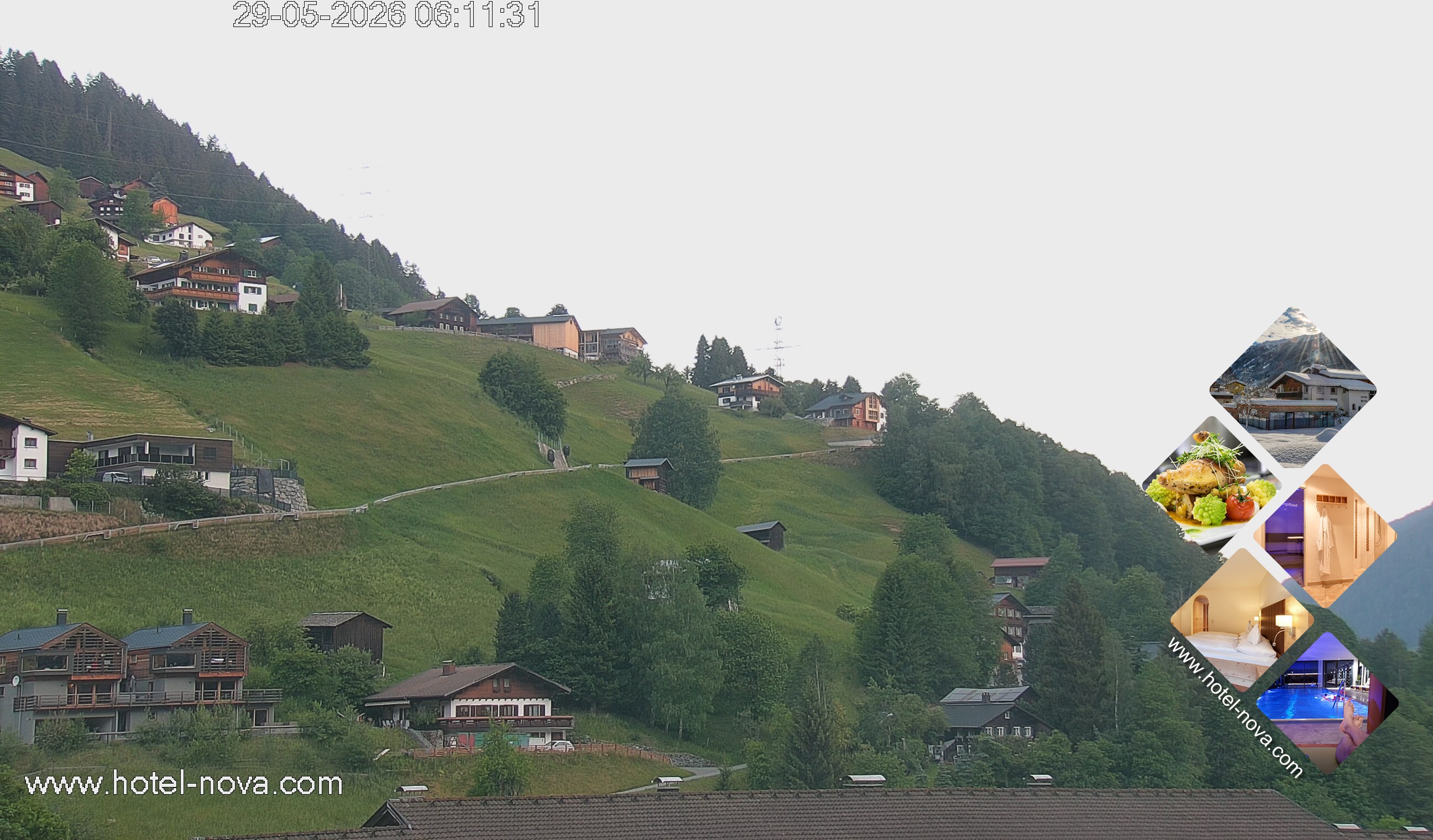 Archiv Foto Webcam Silvretta Montafon, Gaschurn