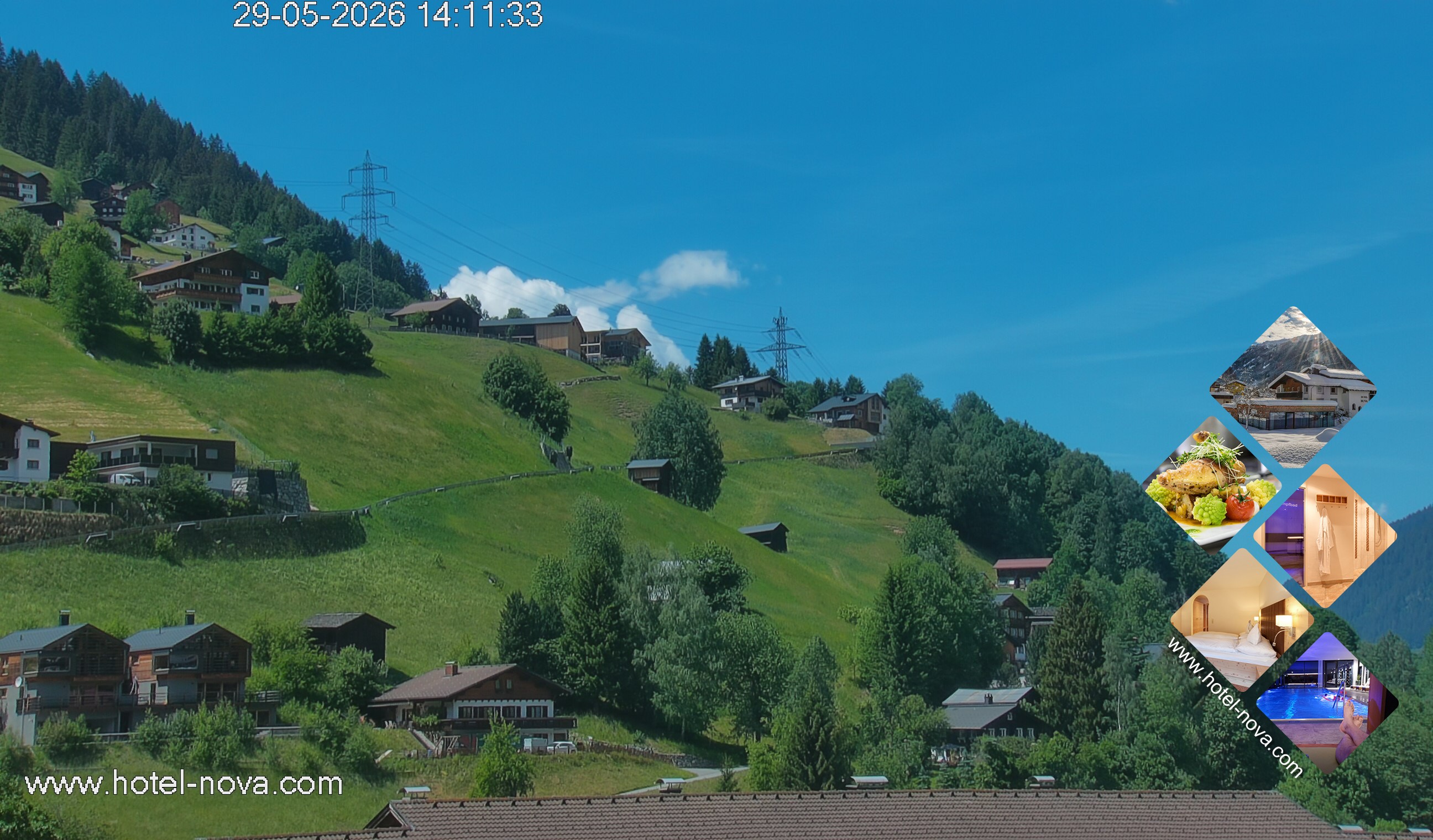 Archiv Foto Webcam Silvretta Montafon, Gaschurn