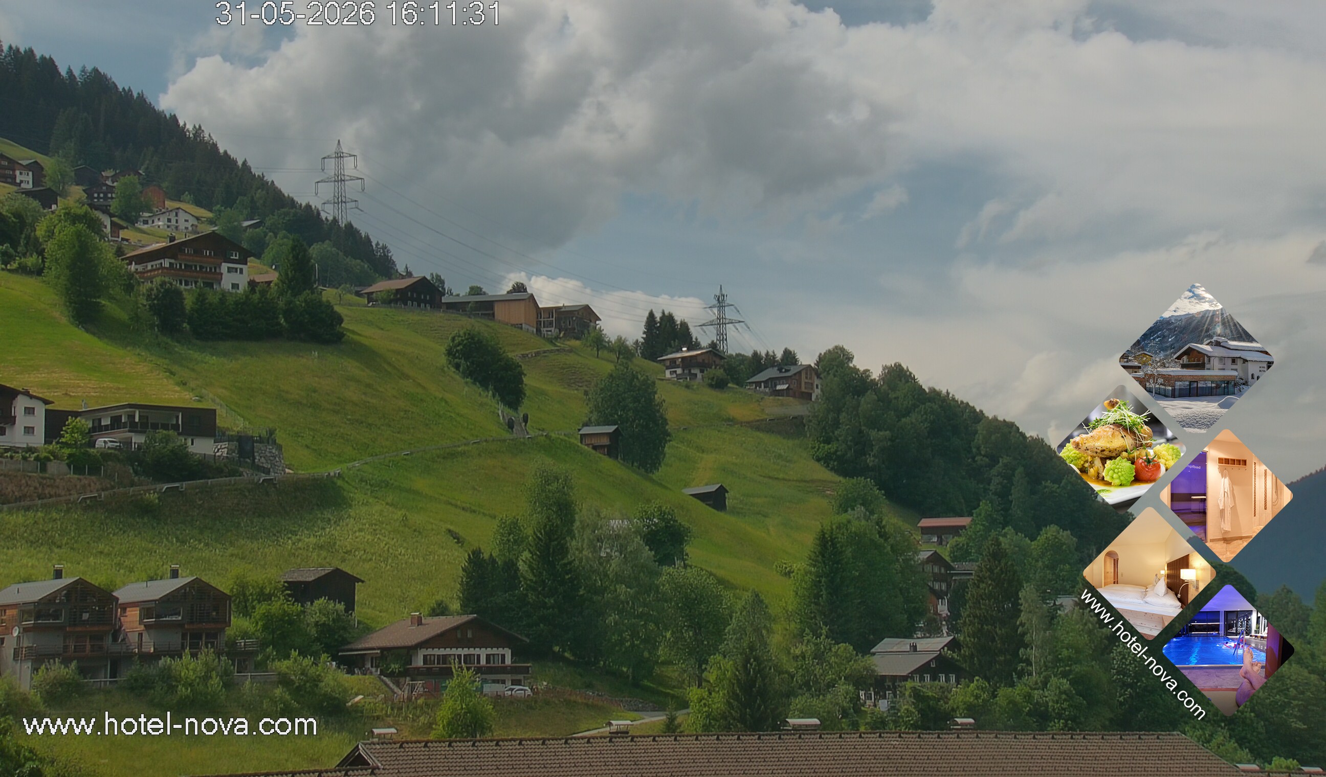 Archiv Foto Webcam Silvretta Montafon, Gaschurn