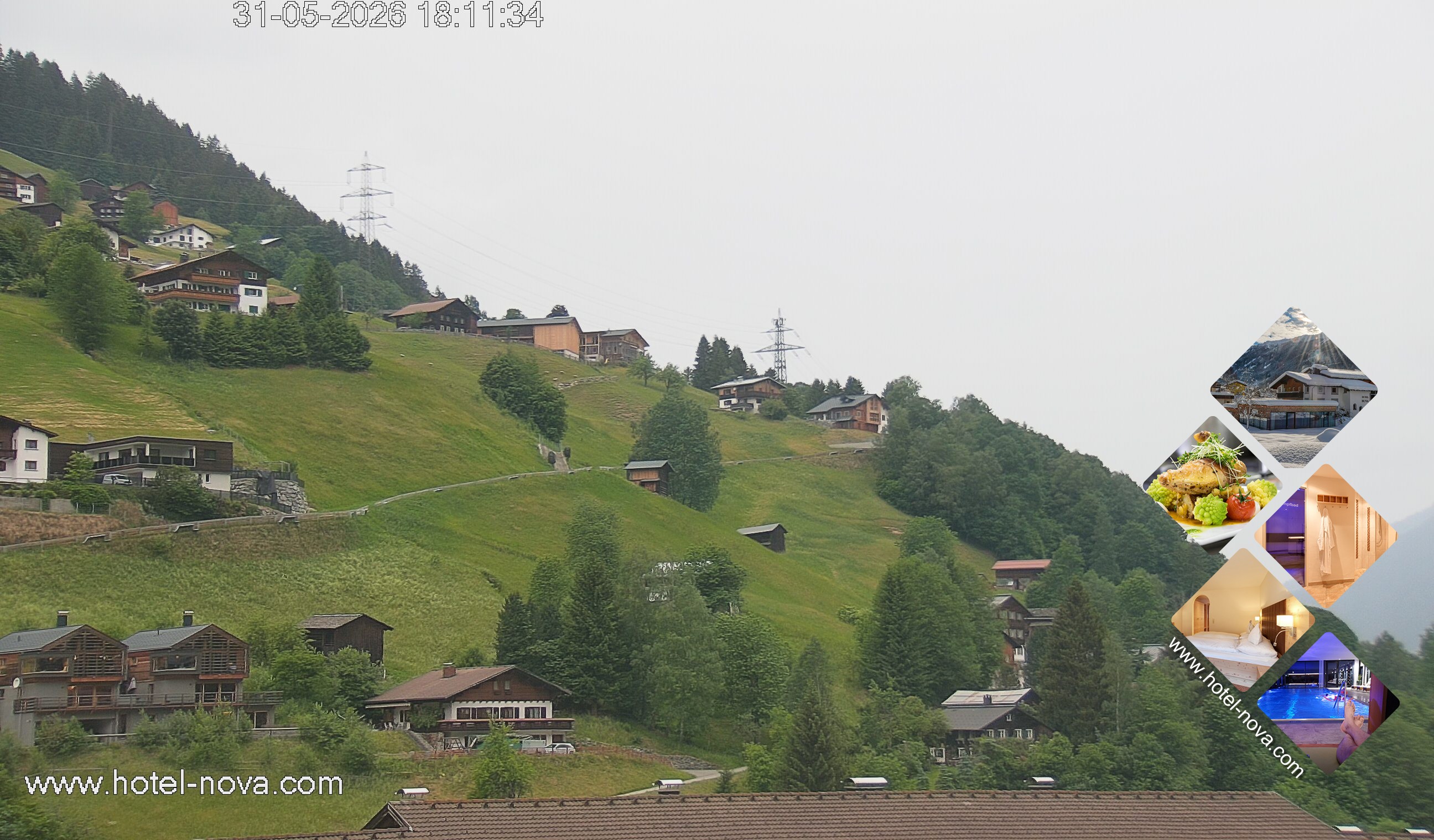 Archiv Foto Webcam Silvretta Montafon, Gaschurn