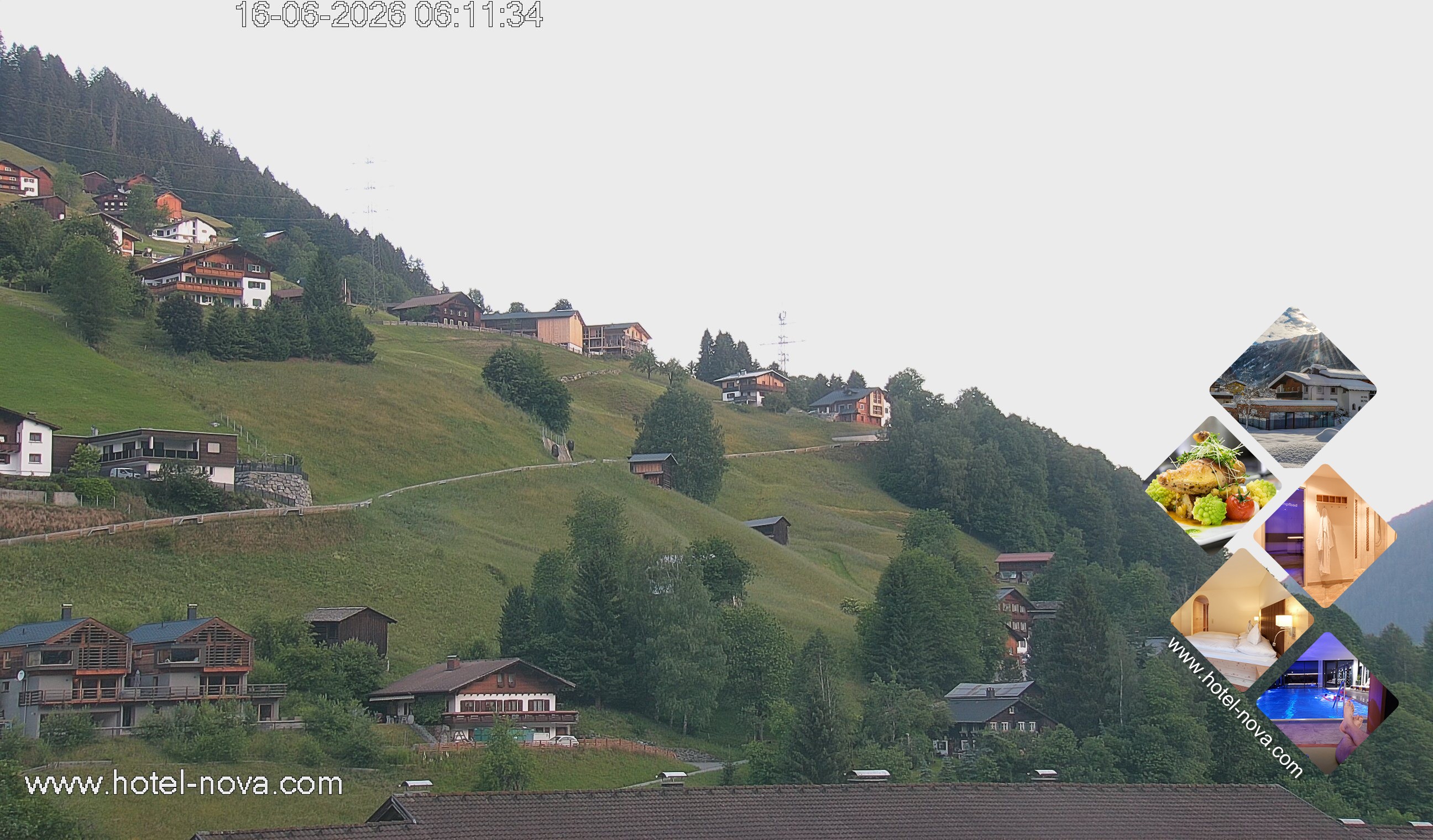 Archiv Foto Webcam Silvretta Montafon, Gaschurn