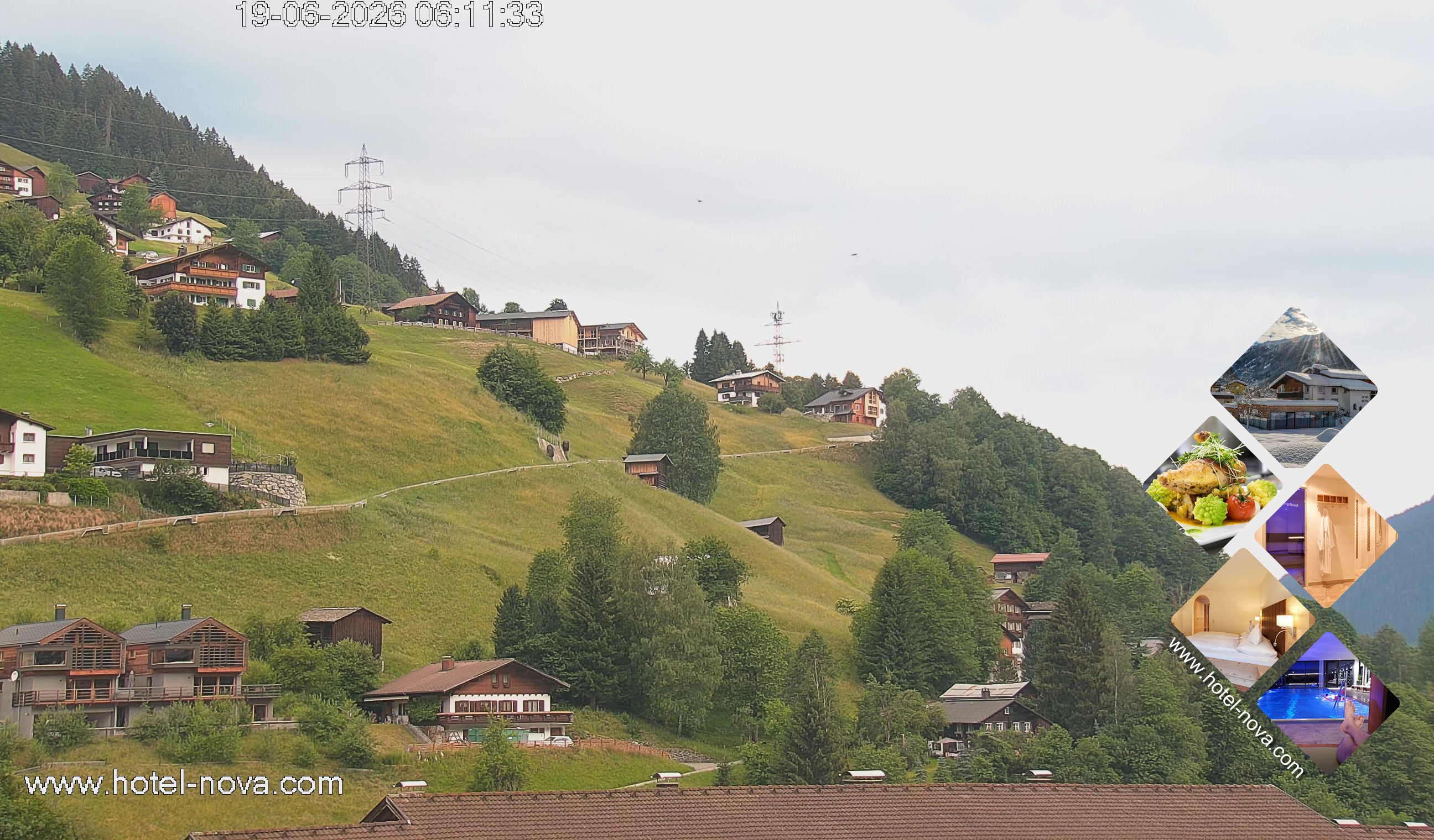 Archiv Foto Webcam Silvretta Montafon, Gaschurn