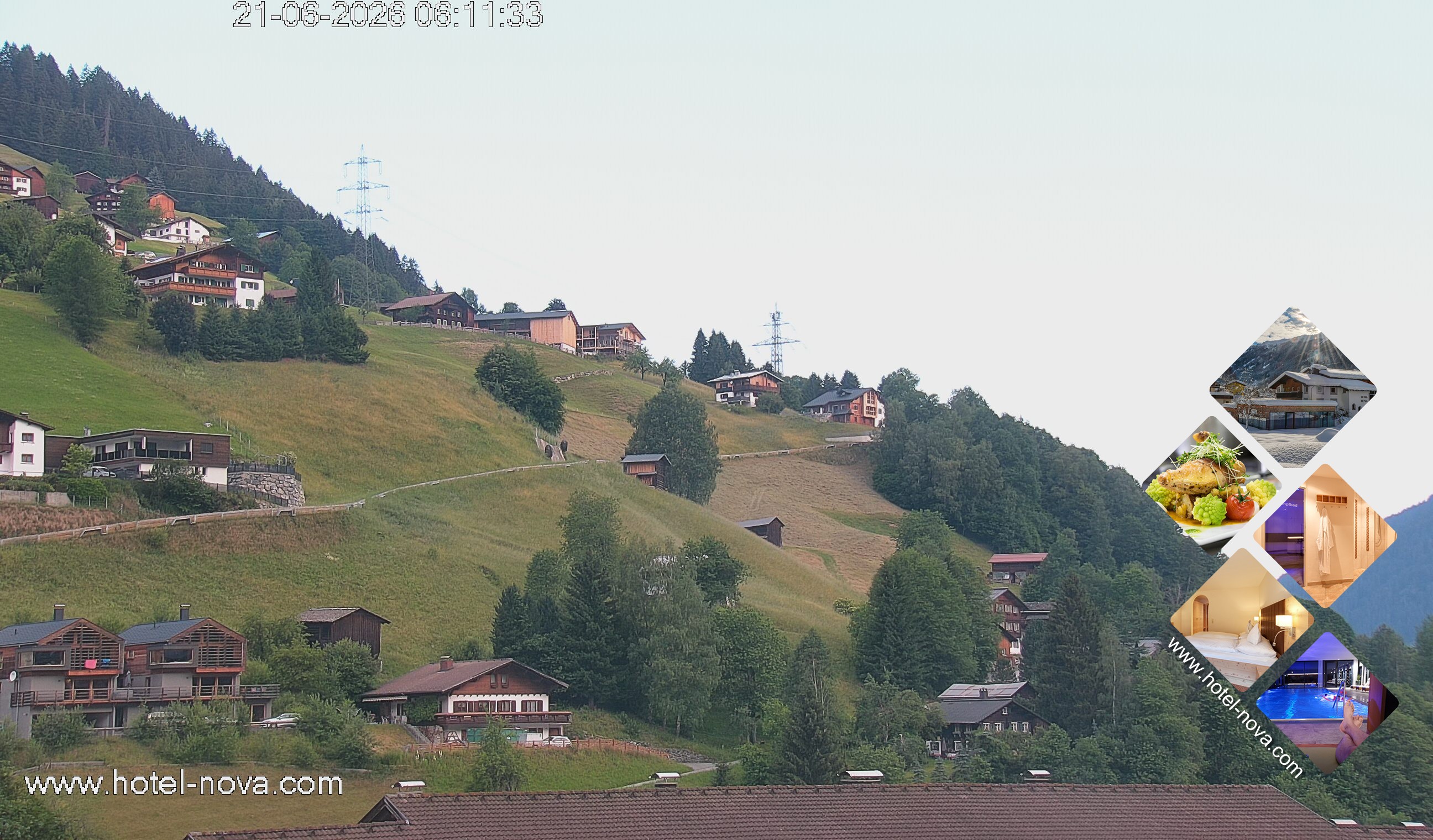 Archiv Foto Webcam Silvretta Montafon, Gaschurn