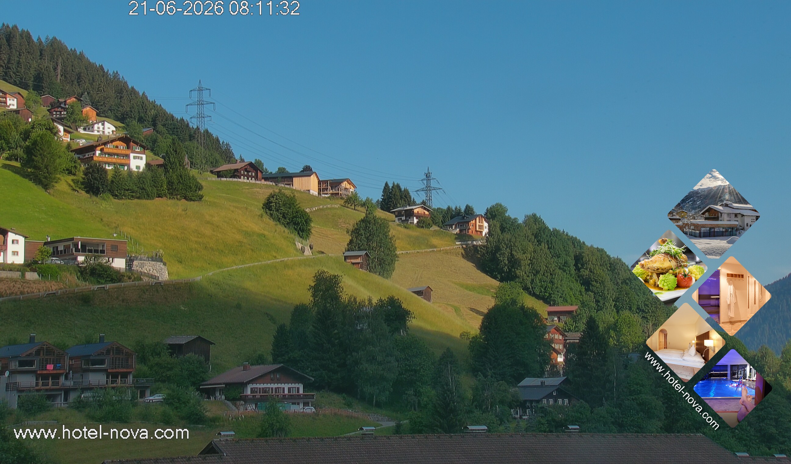 Archiv Foto Webcam Silvretta Montafon, Gaschurn