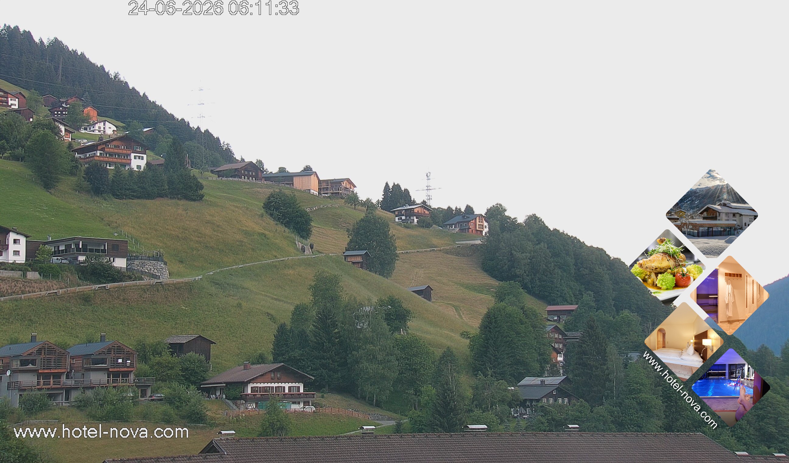 Archiv Foto Webcam Silvretta Montafon, Gaschurn