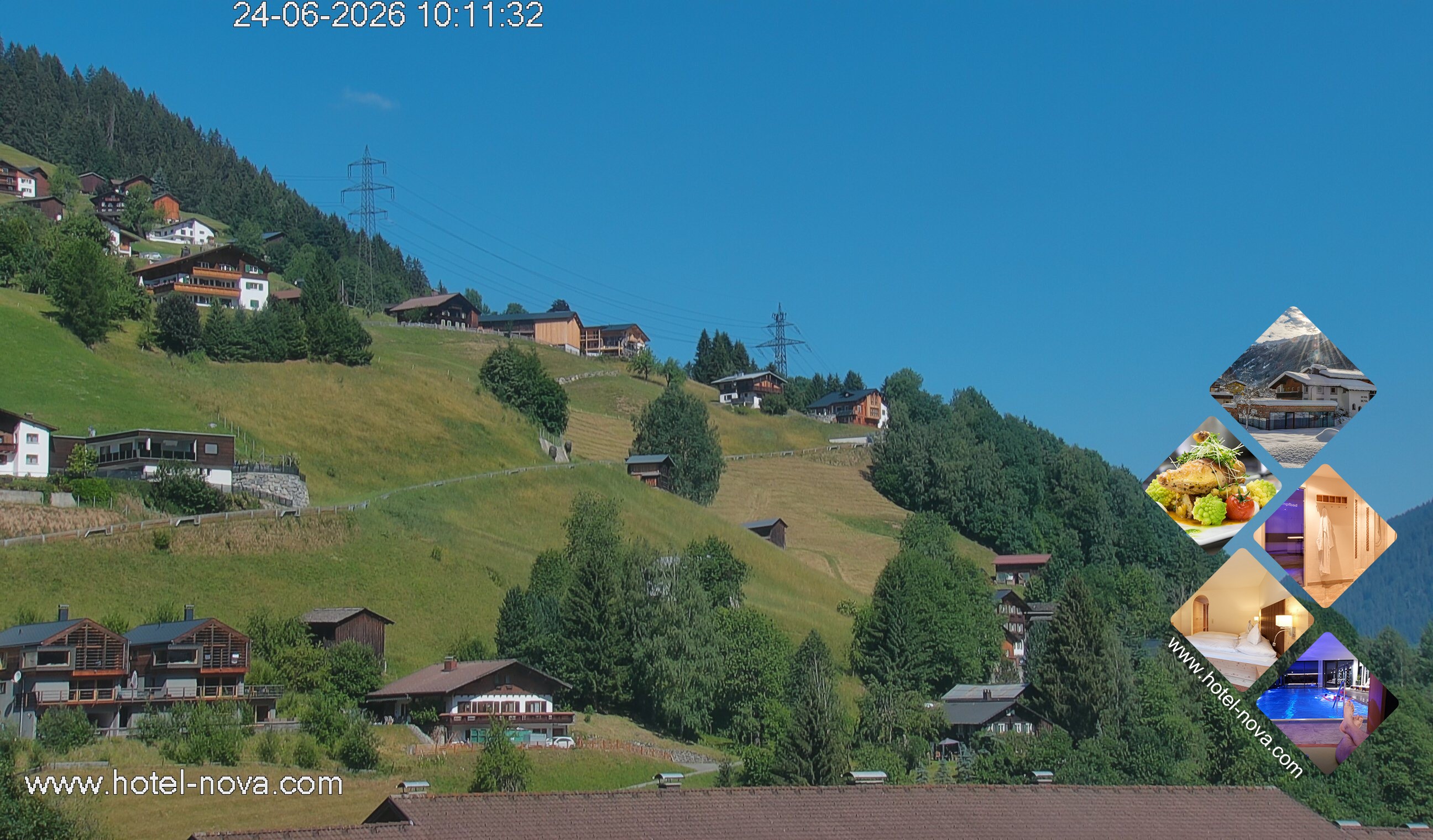 Archiv Foto Webcam Silvretta Montafon, Gaschurn