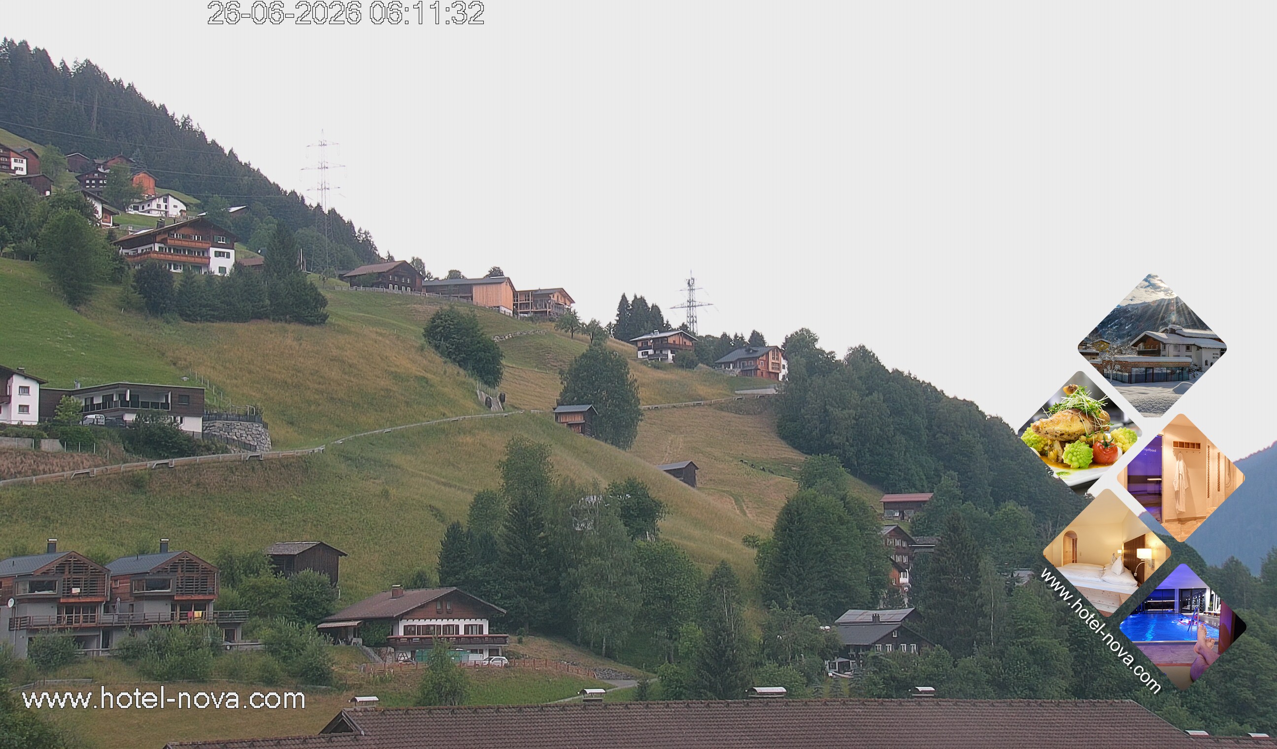 Archiv Foto Webcam Silvretta Montafon, Gaschurn