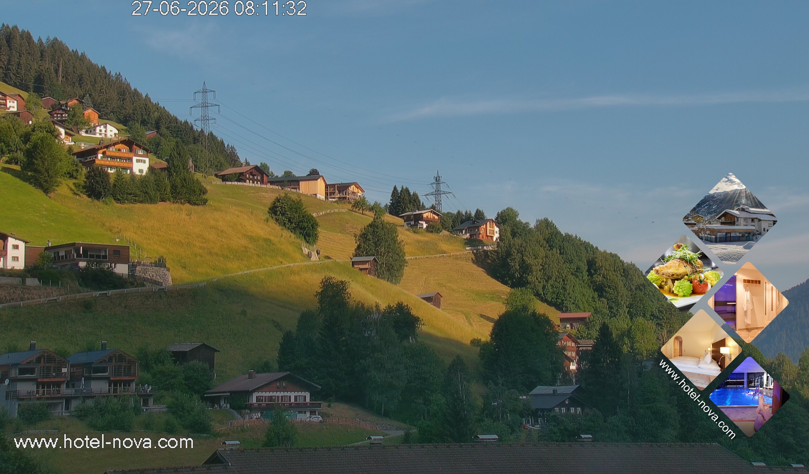 Archiv Foto Webcam Silvretta Montafon, Gaschurn