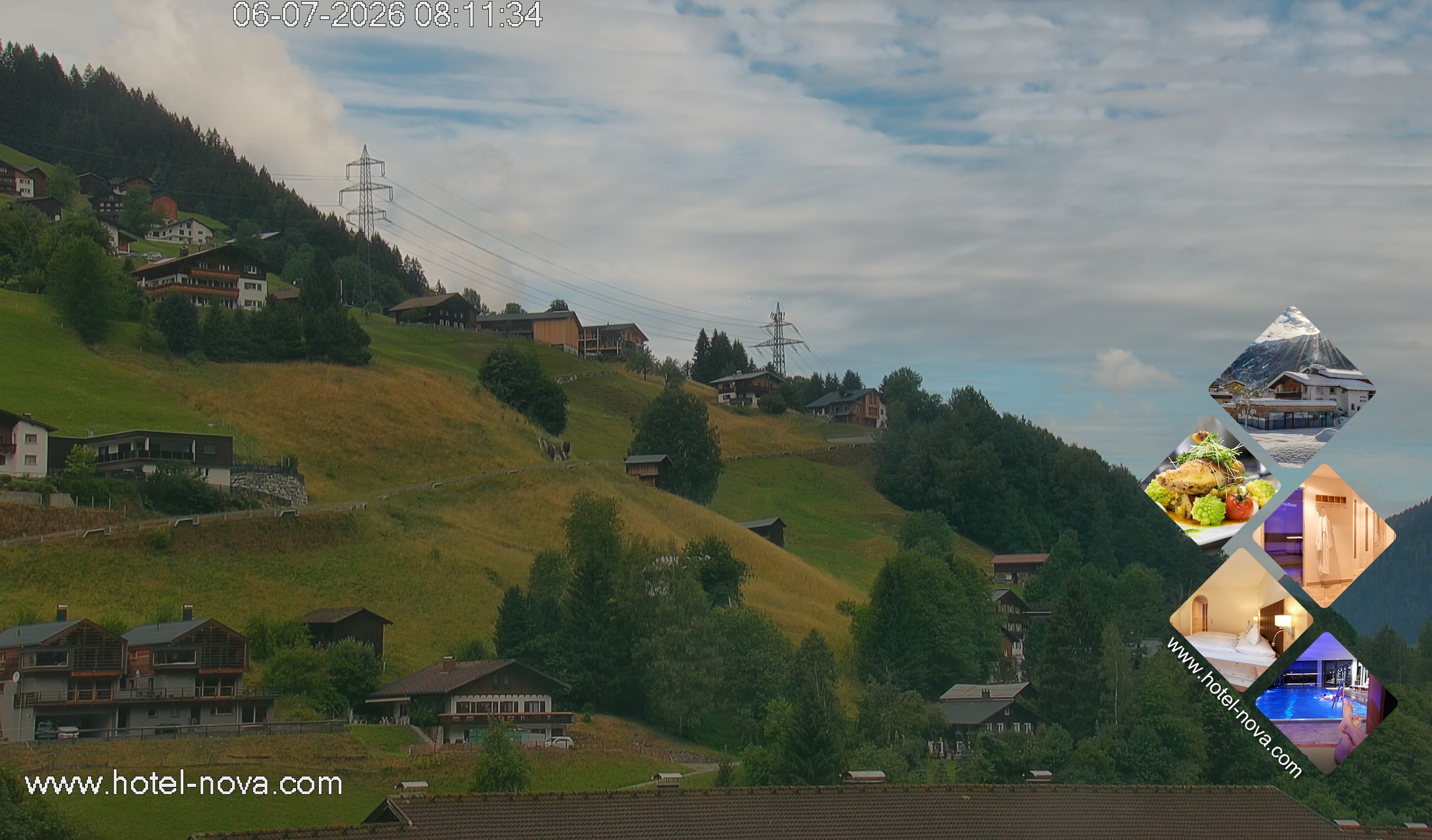 Archiv Foto Webcam Silvretta Montafon, Gaschurn