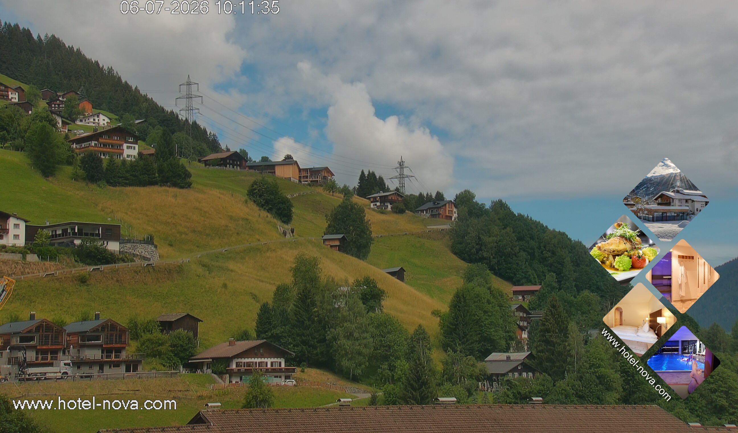 Archiv Foto Webcam Silvretta Montafon, Gaschurn
