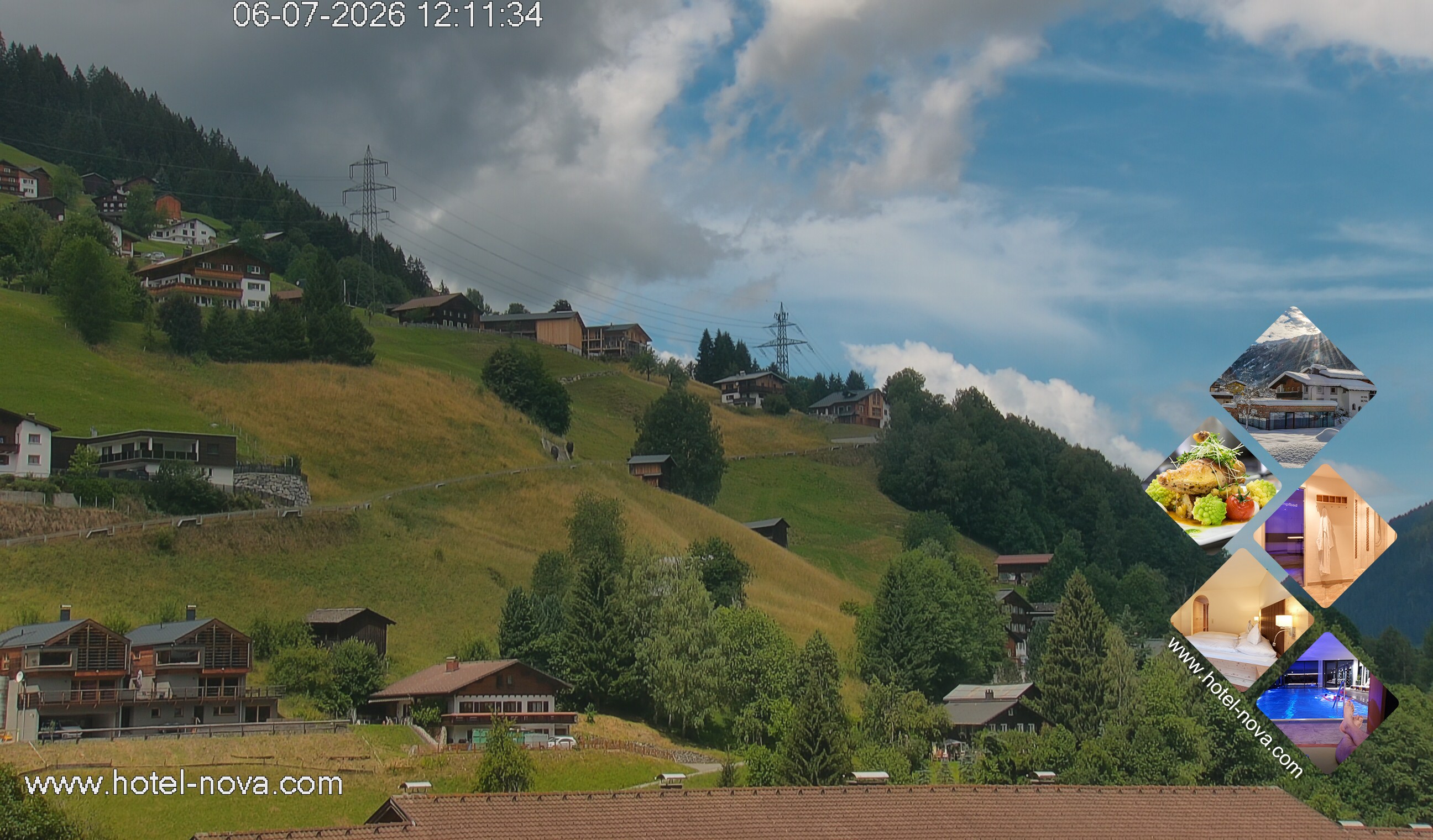 Archiv Foto Webcam Silvretta Montafon, Gaschurn