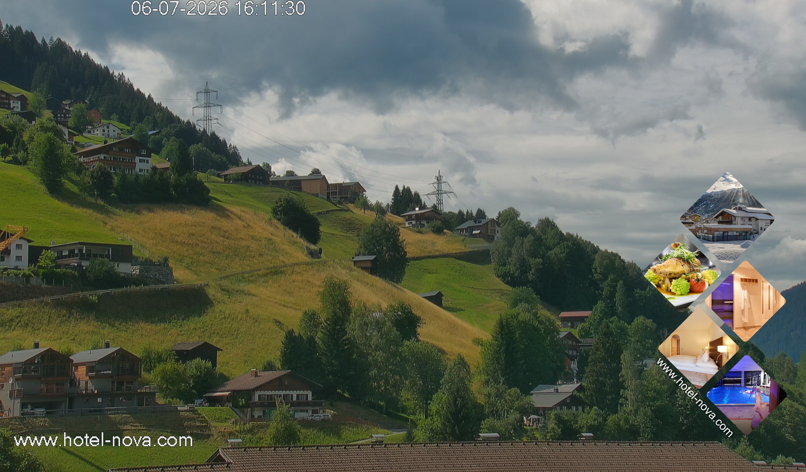 Archiv Foto Webcam Silvretta Montafon, Gaschurn