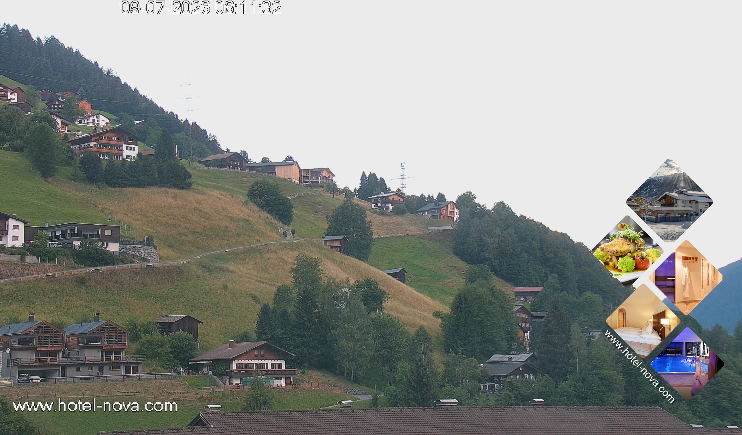 Archiv Foto Webcam Silvretta Montafon, Gaschurn