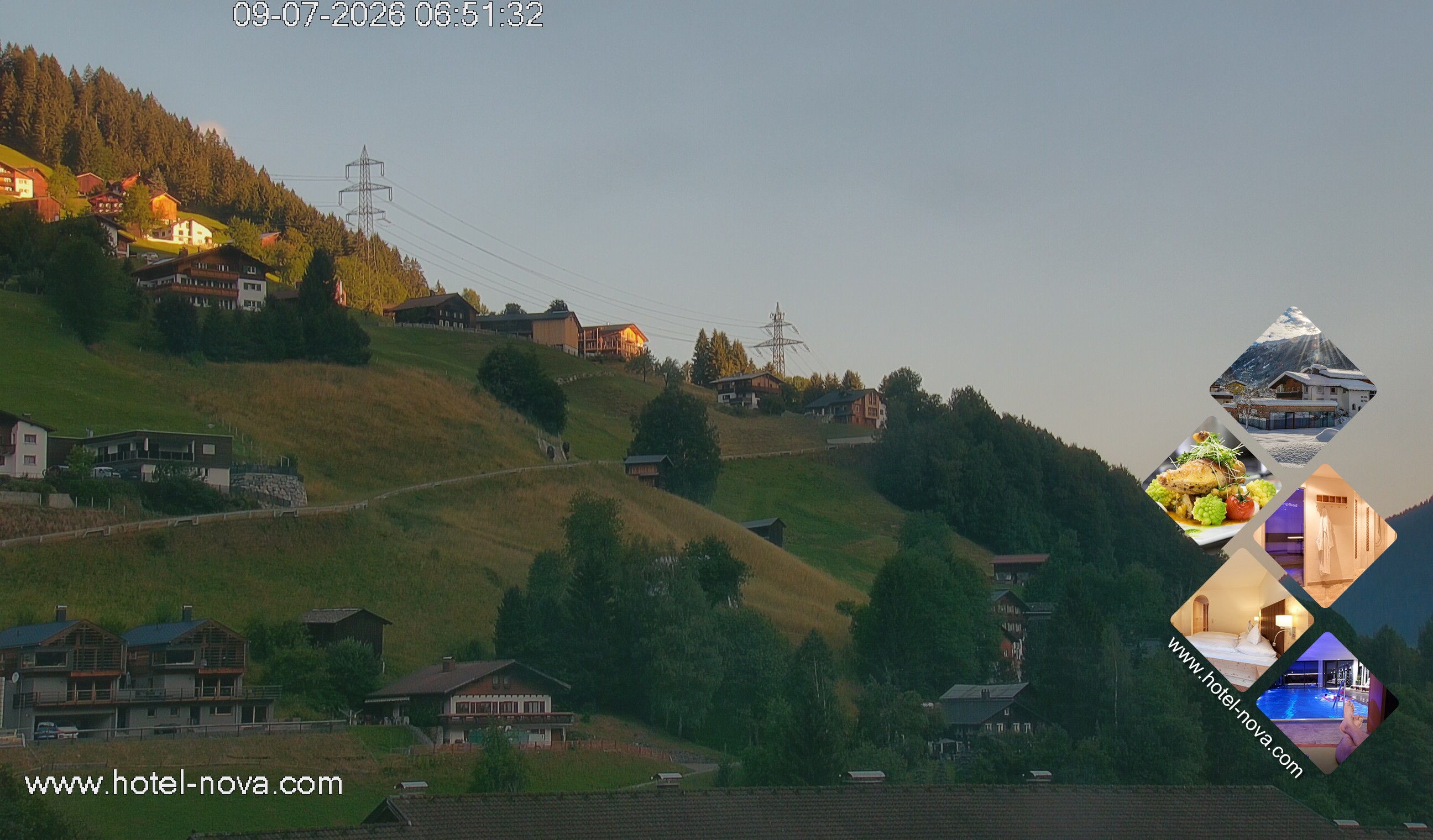 Archived image Webcam Gaschurn - Silvretta Montafon