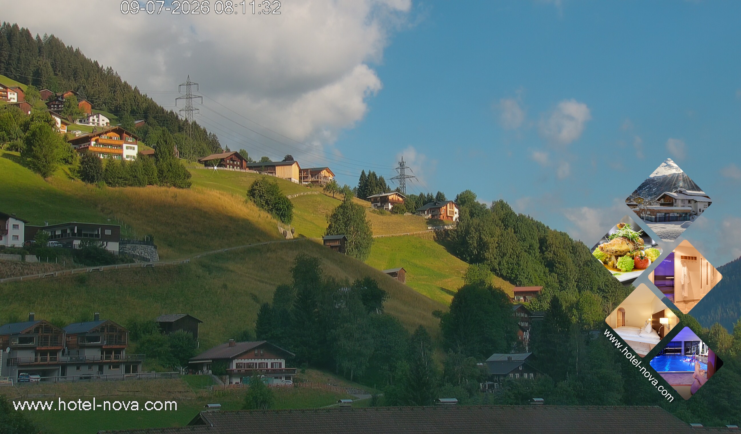 Archived image Webcam Gaschurn - Silvretta Montafon