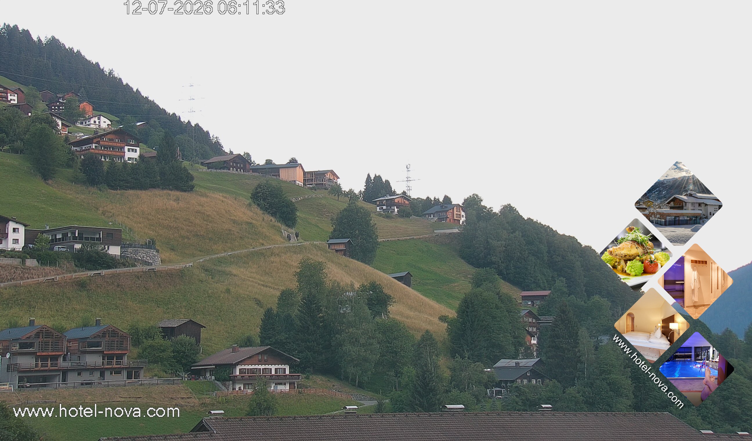 Archiv Foto Webcam Silvretta Montafon, Gaschurn