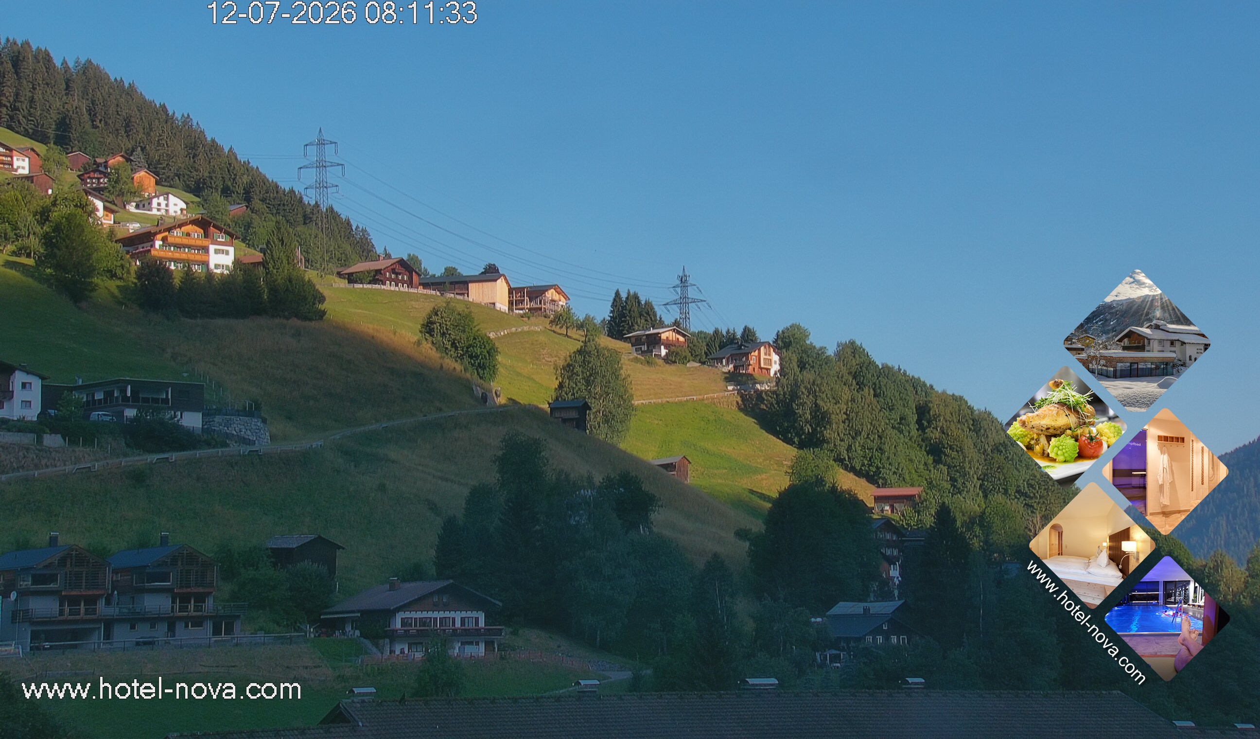 Archiv Foto Webcam Silvretta Montafon, Gaschurn