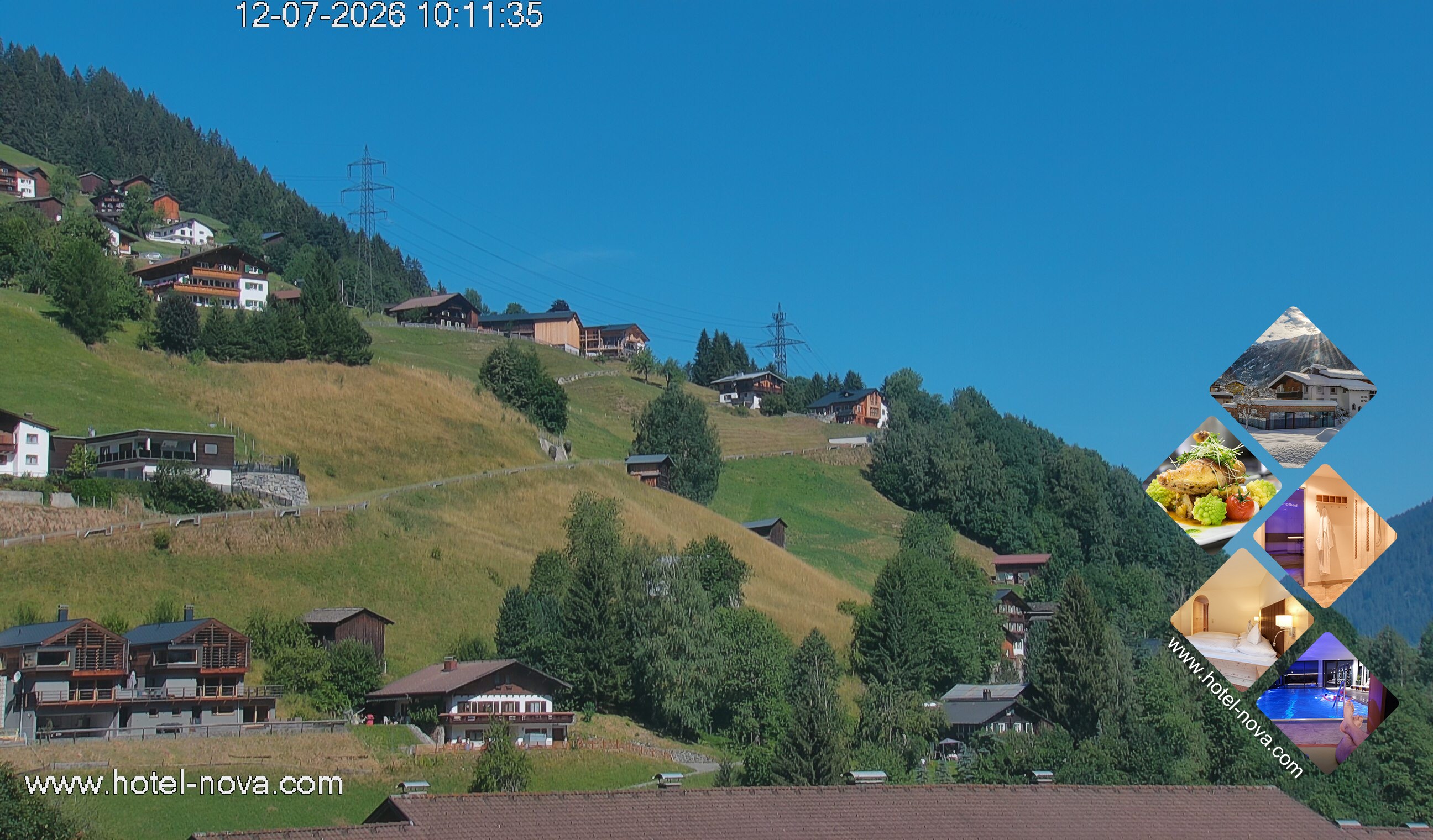 Archiv Foto Webcam Silvretta Montafon, Gaschurn