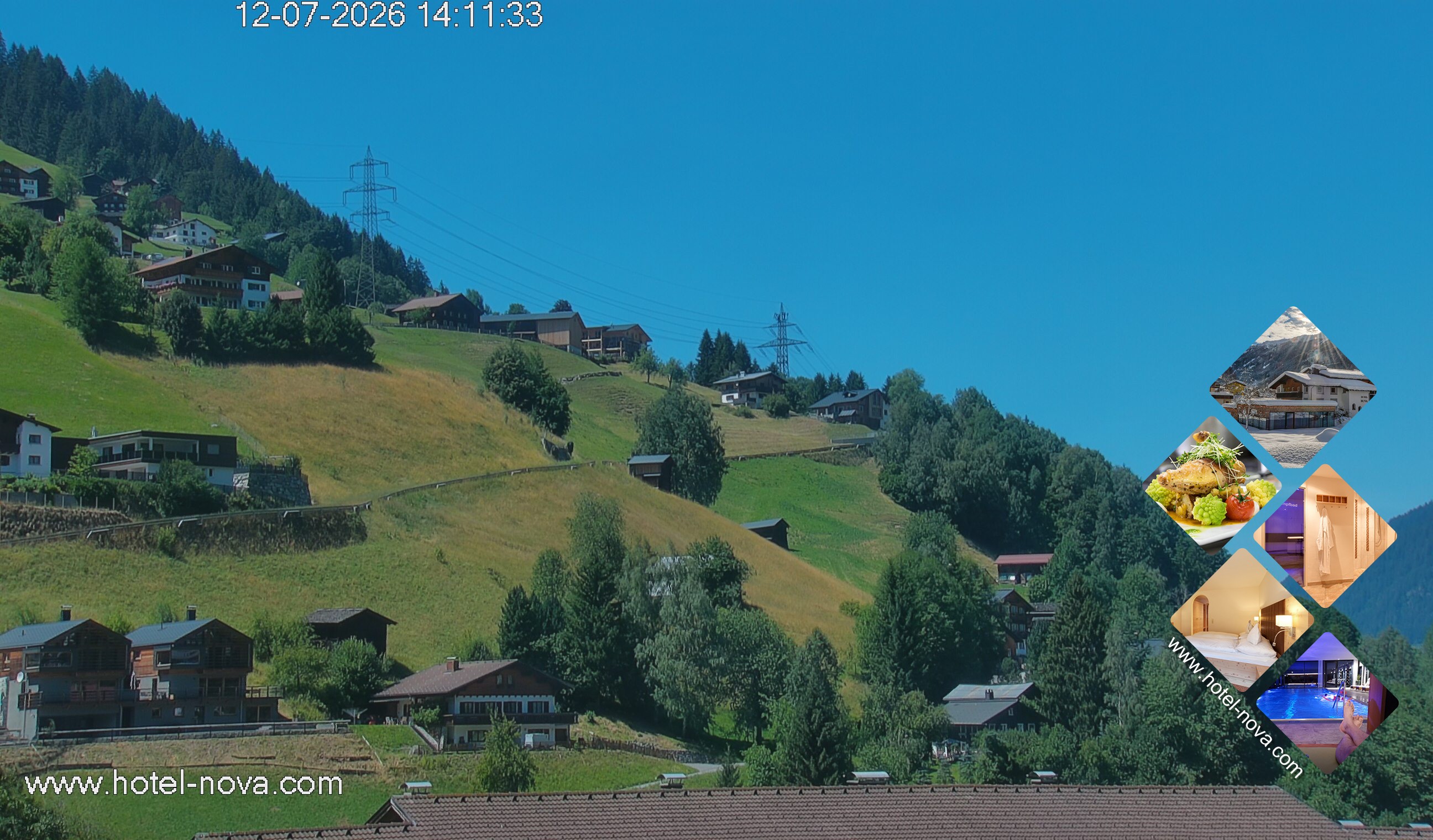 Archiv Foto Webcam Silvretta Montafon, Gaschurn