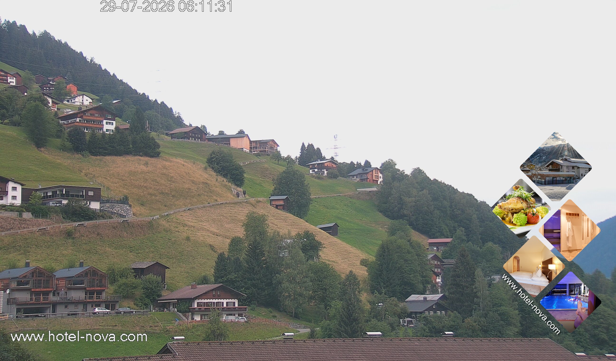Archiv Foto Webcam Silvretta Montafon, Gaschurn