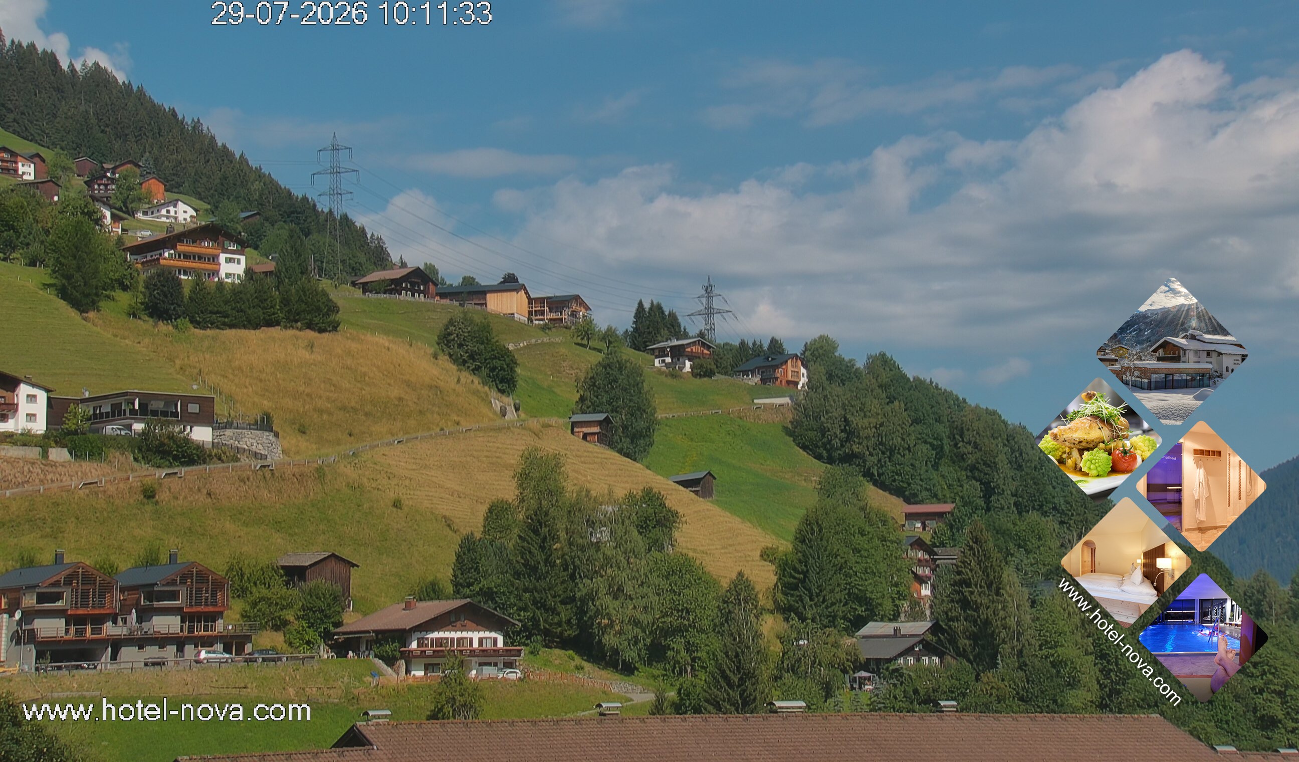 Archiv Foto Webcam Silvretta Montafon, Gaschurn