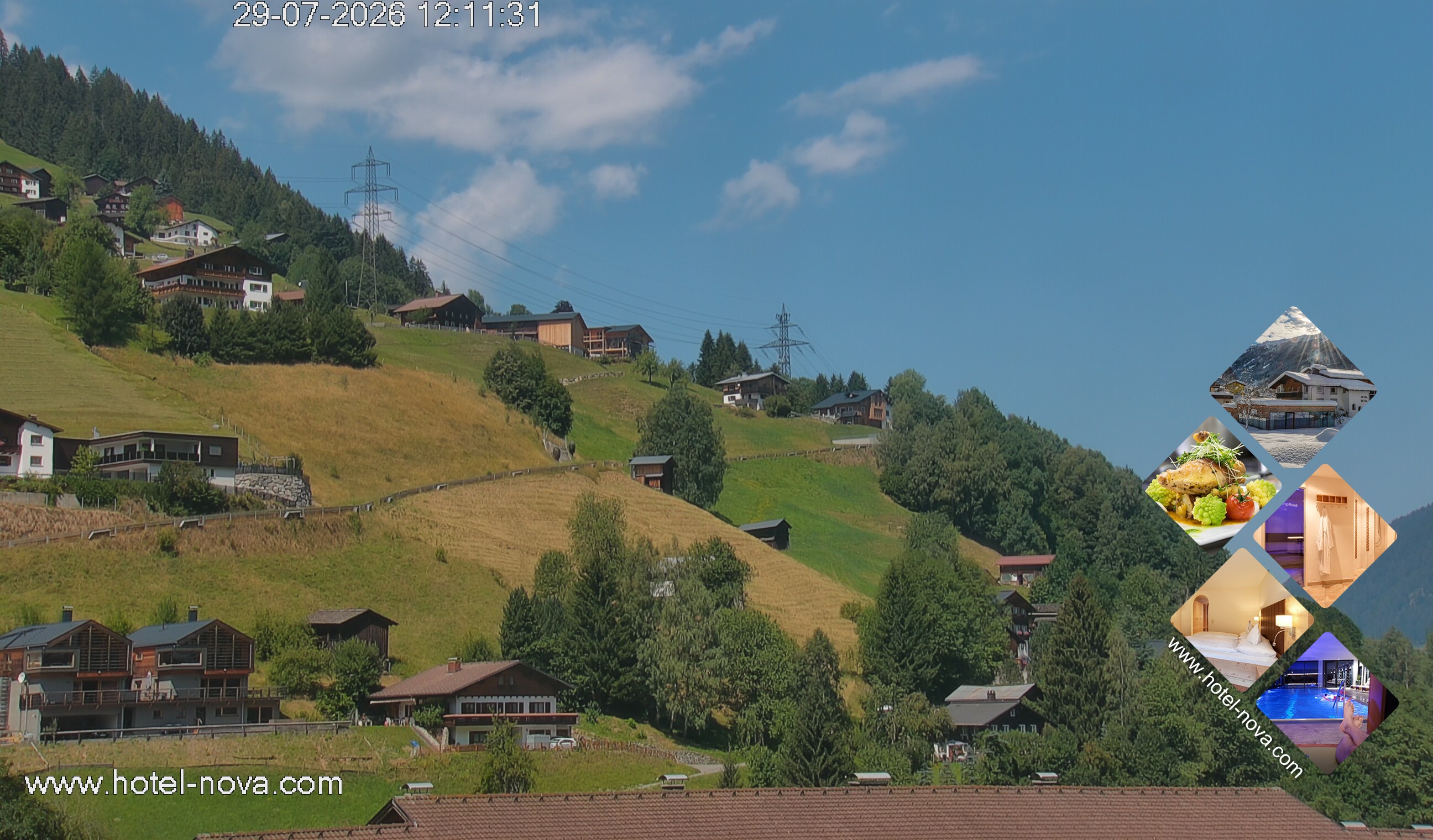Archiv Foto Webcam Silvretta Montafon, Gaschurn