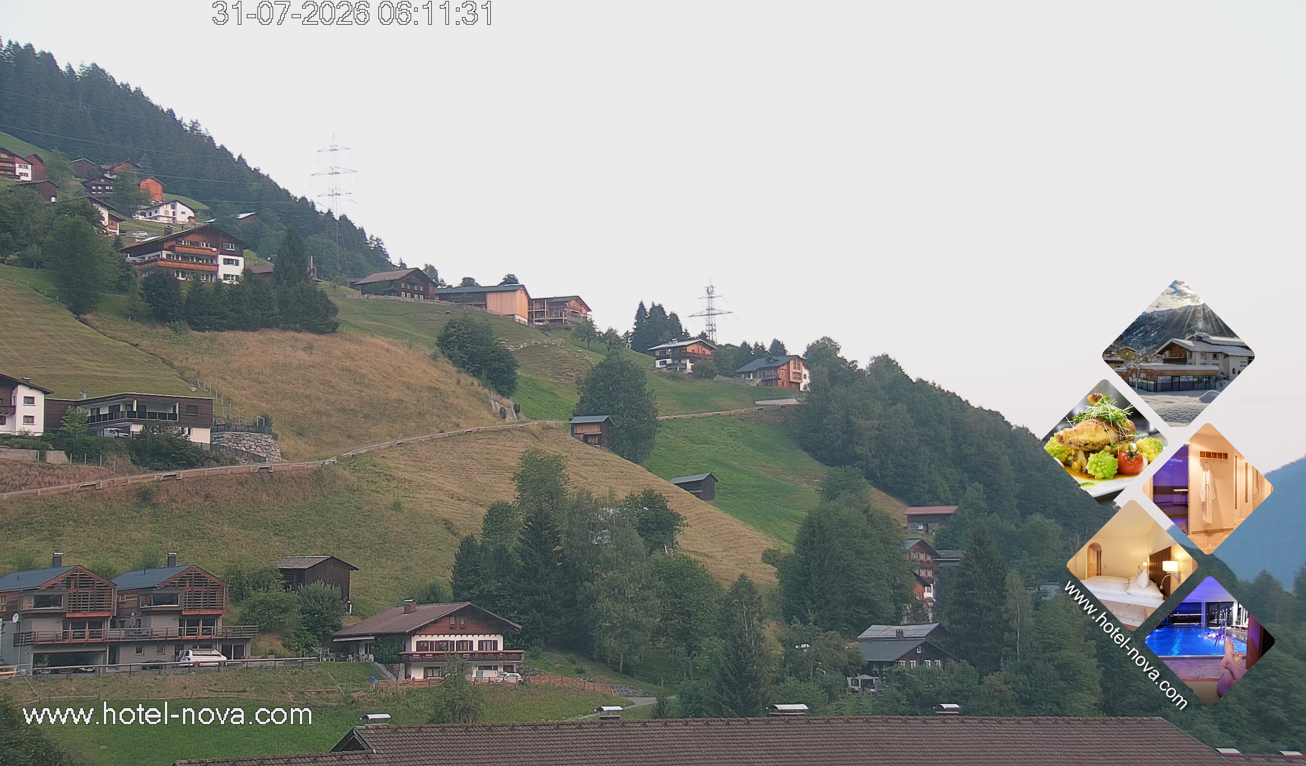 Archiv Foto Webcam Silvretta Montafon, Gaschurn