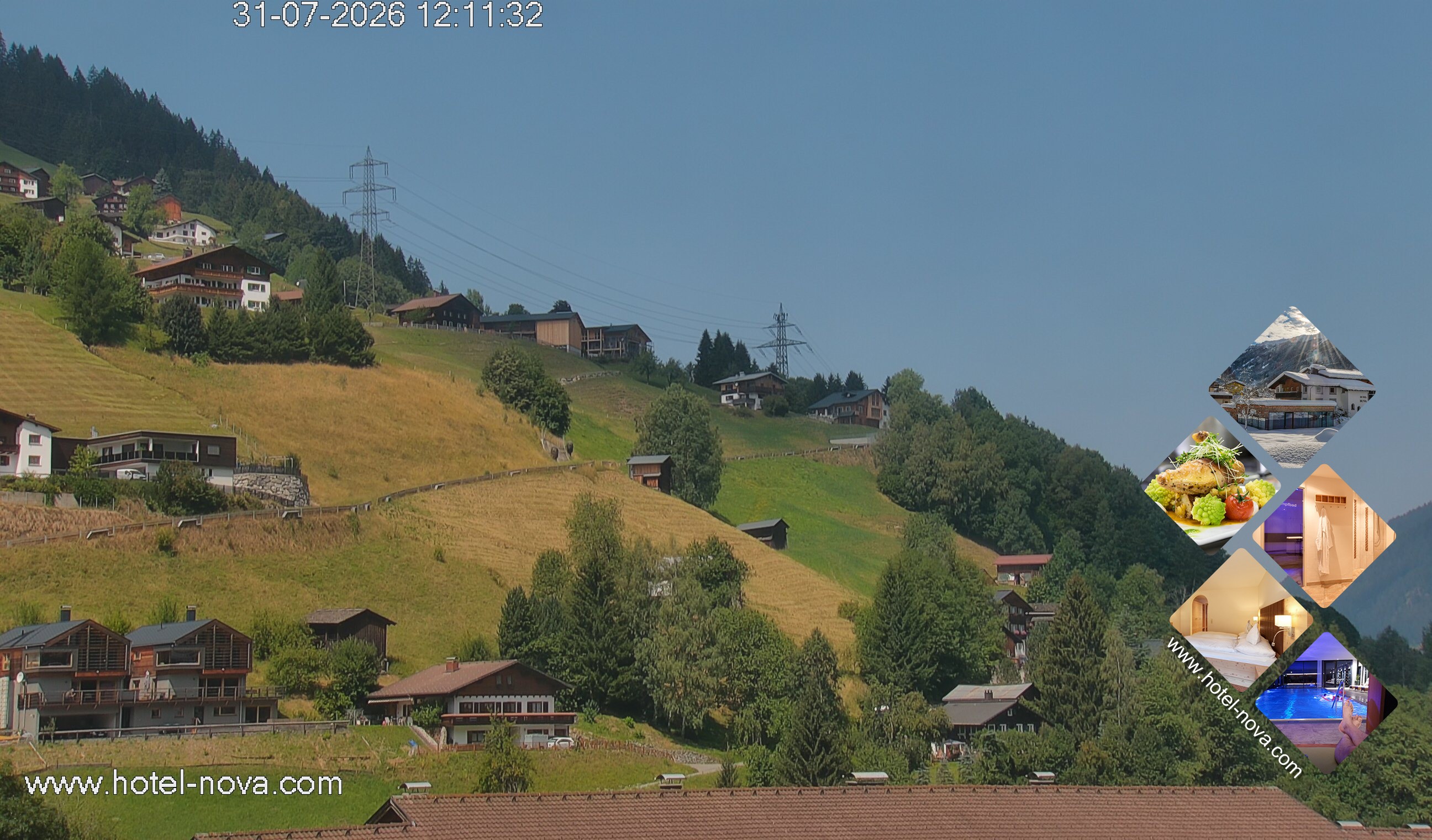 Archiv Foto Webcam Silvretta Montafon, Gaschurn