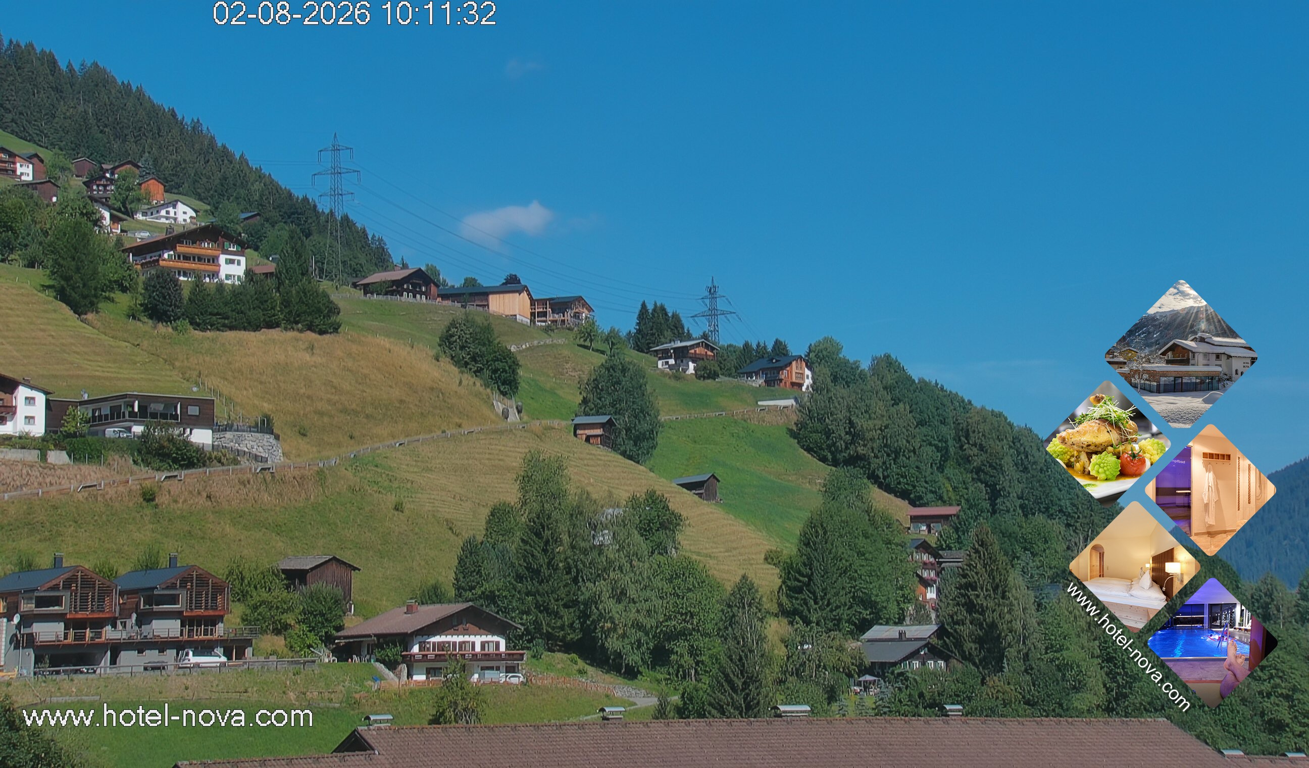 Archiv Foto Webcam Silvretta Montafon, Gaschurn