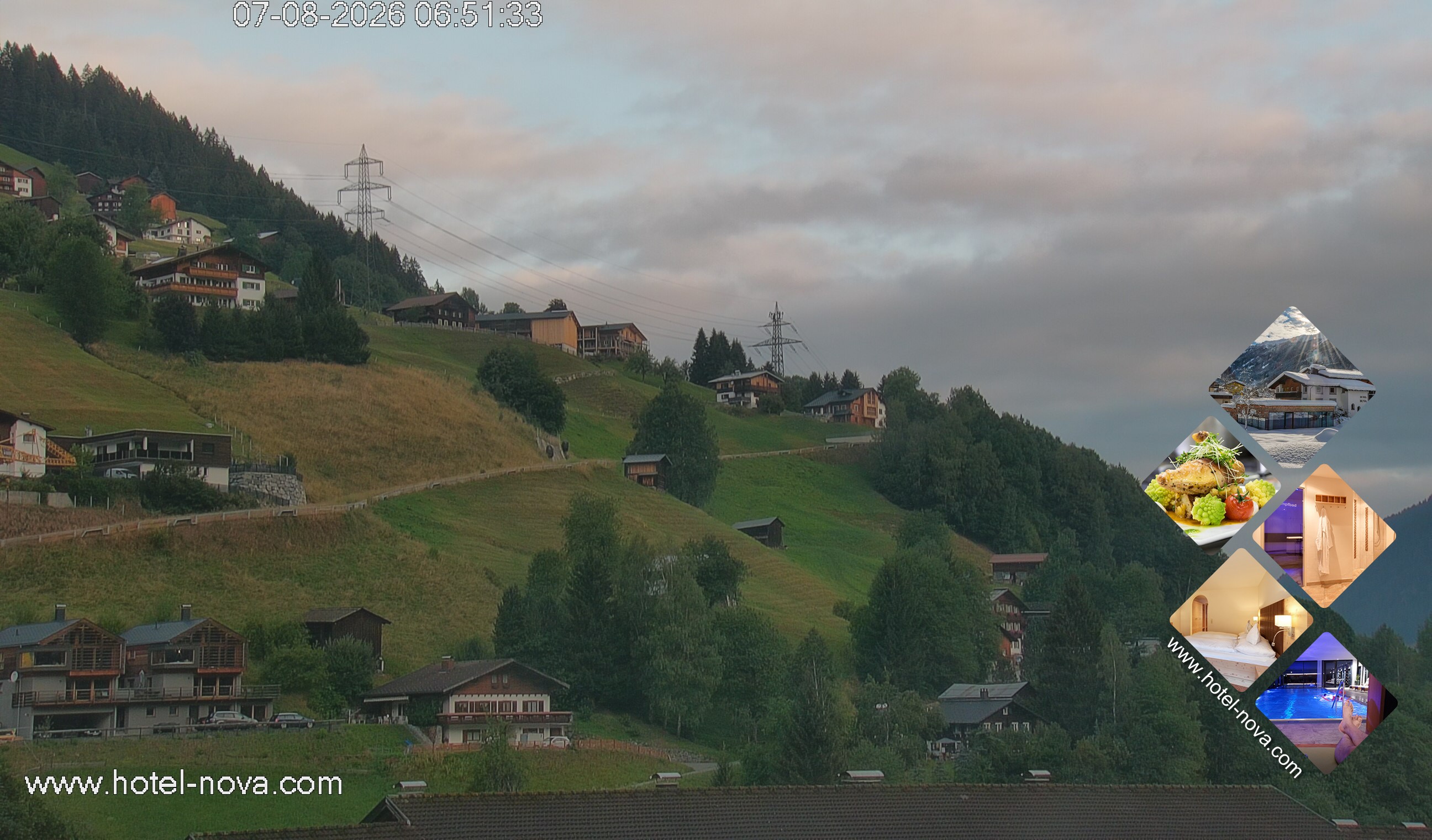 Archiv Foto Webcam Silvretta Montafon, Gaschurn