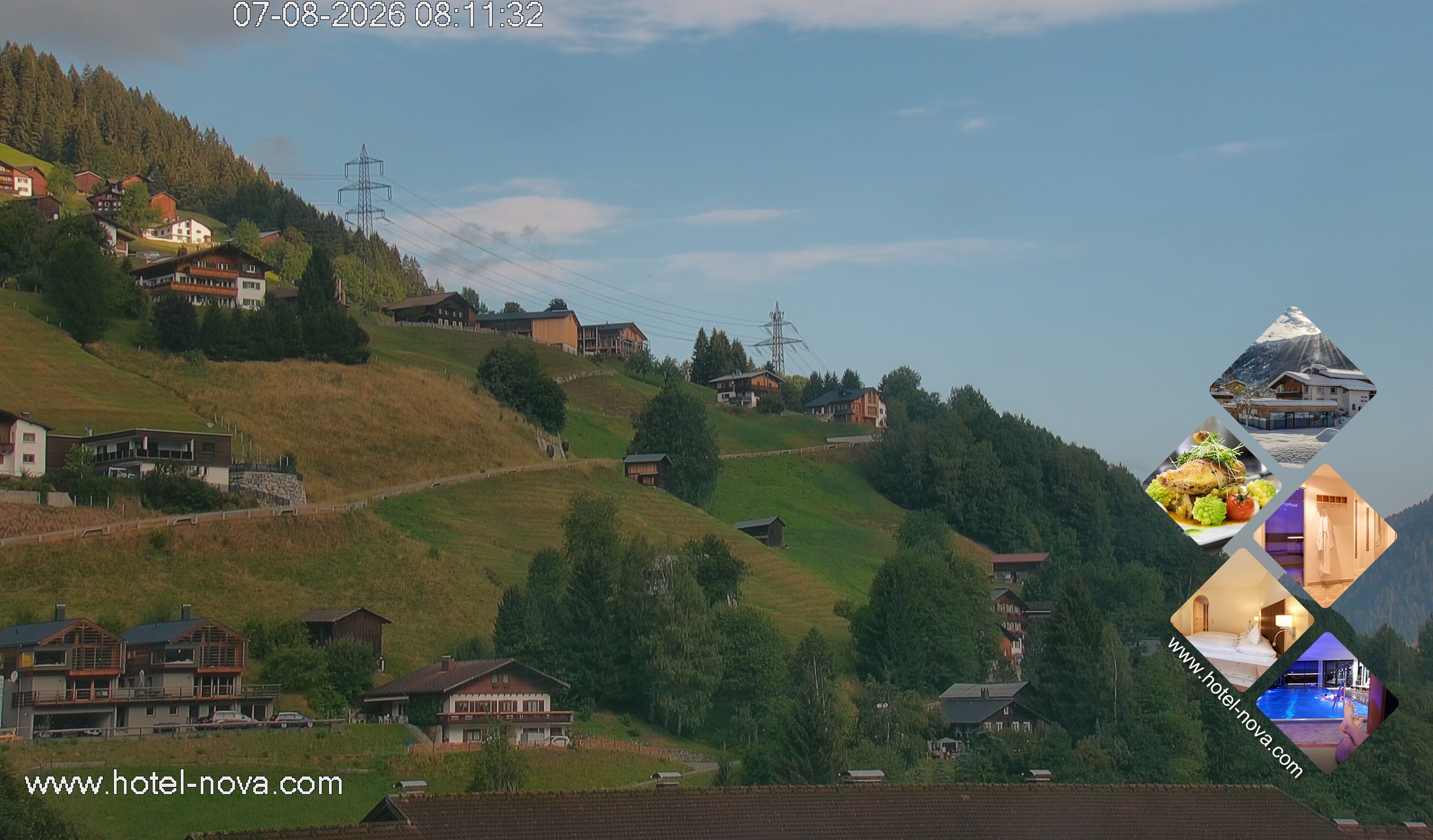 Archiv Foto Webcam Silvretta Montafon, Gaschurn