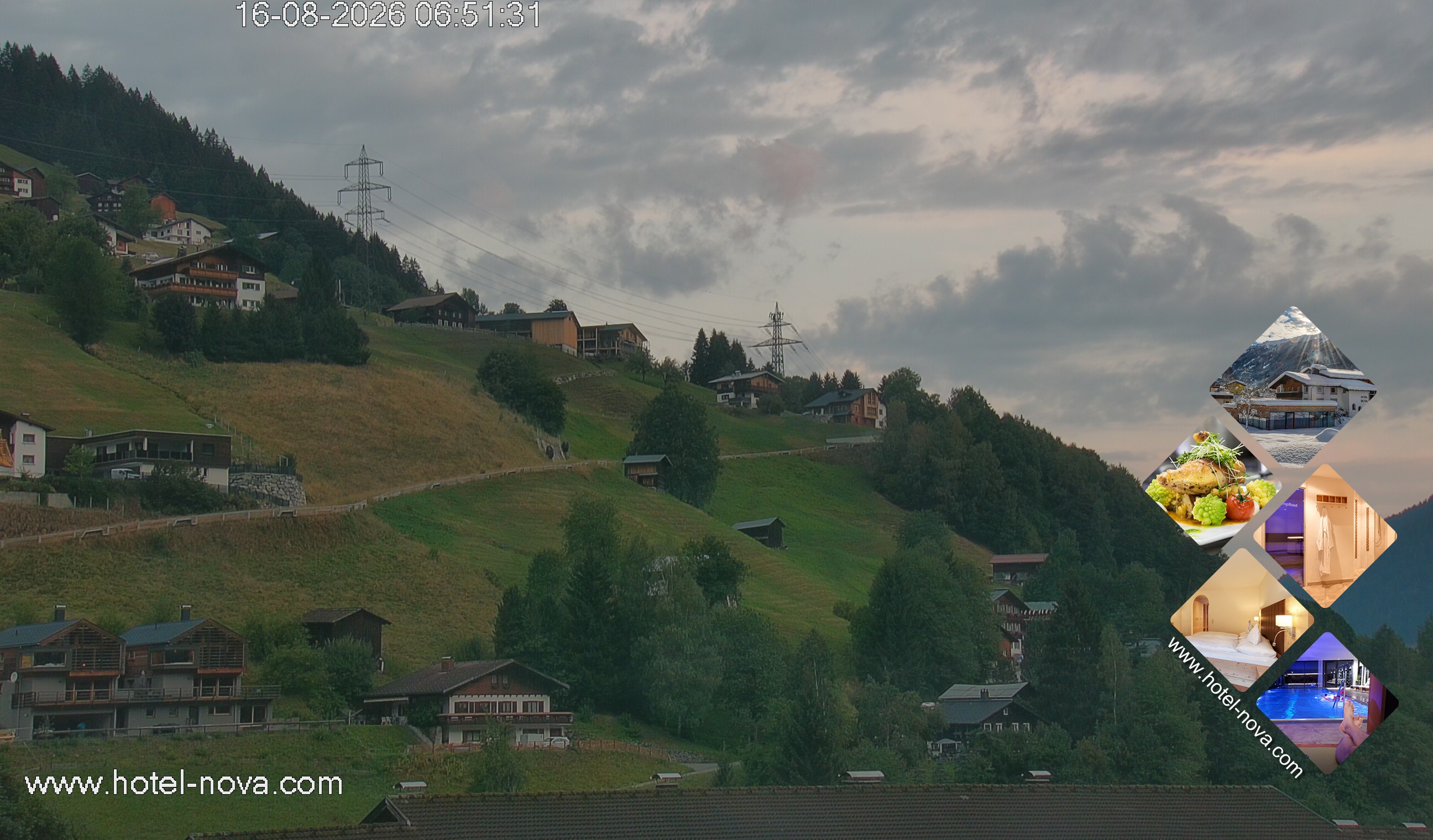 Archiv Foto Webcam Silvretta Montafon, Gaschurn