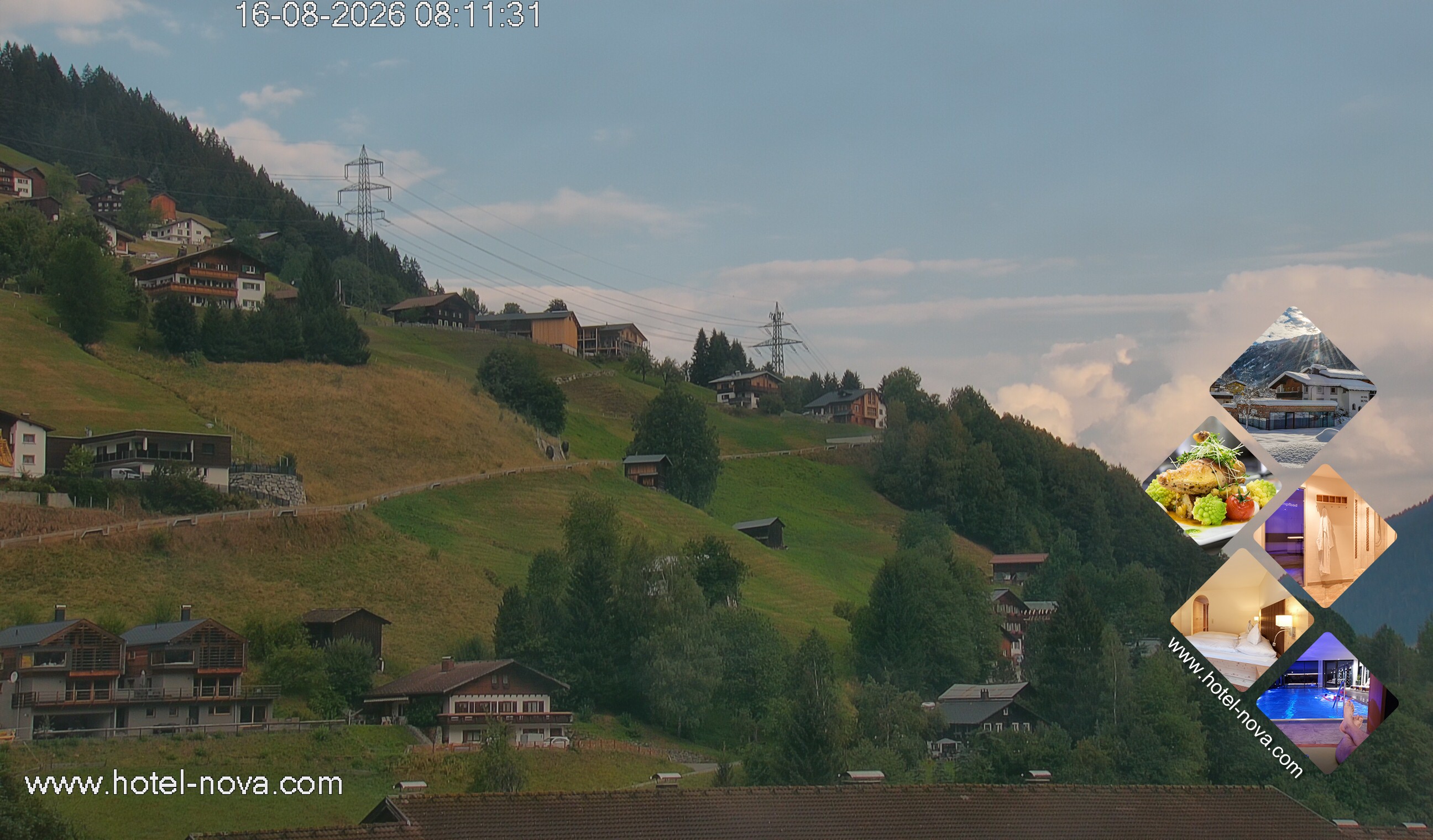 Archiv Foto Webcam Silvretta Montafon, Gaschurn