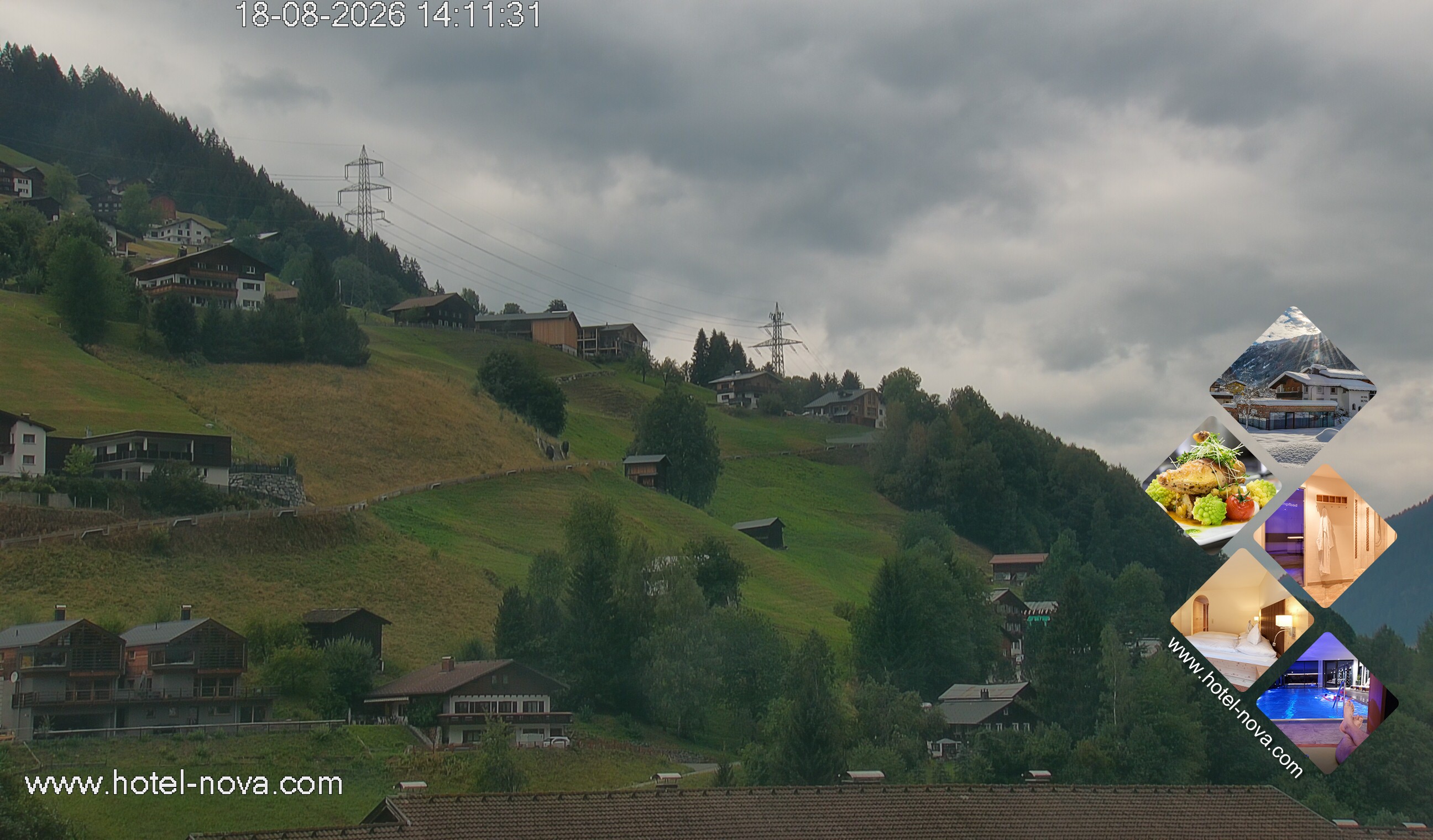 Archiv Foto Webcam Silvretta Montafon, Gaschurn