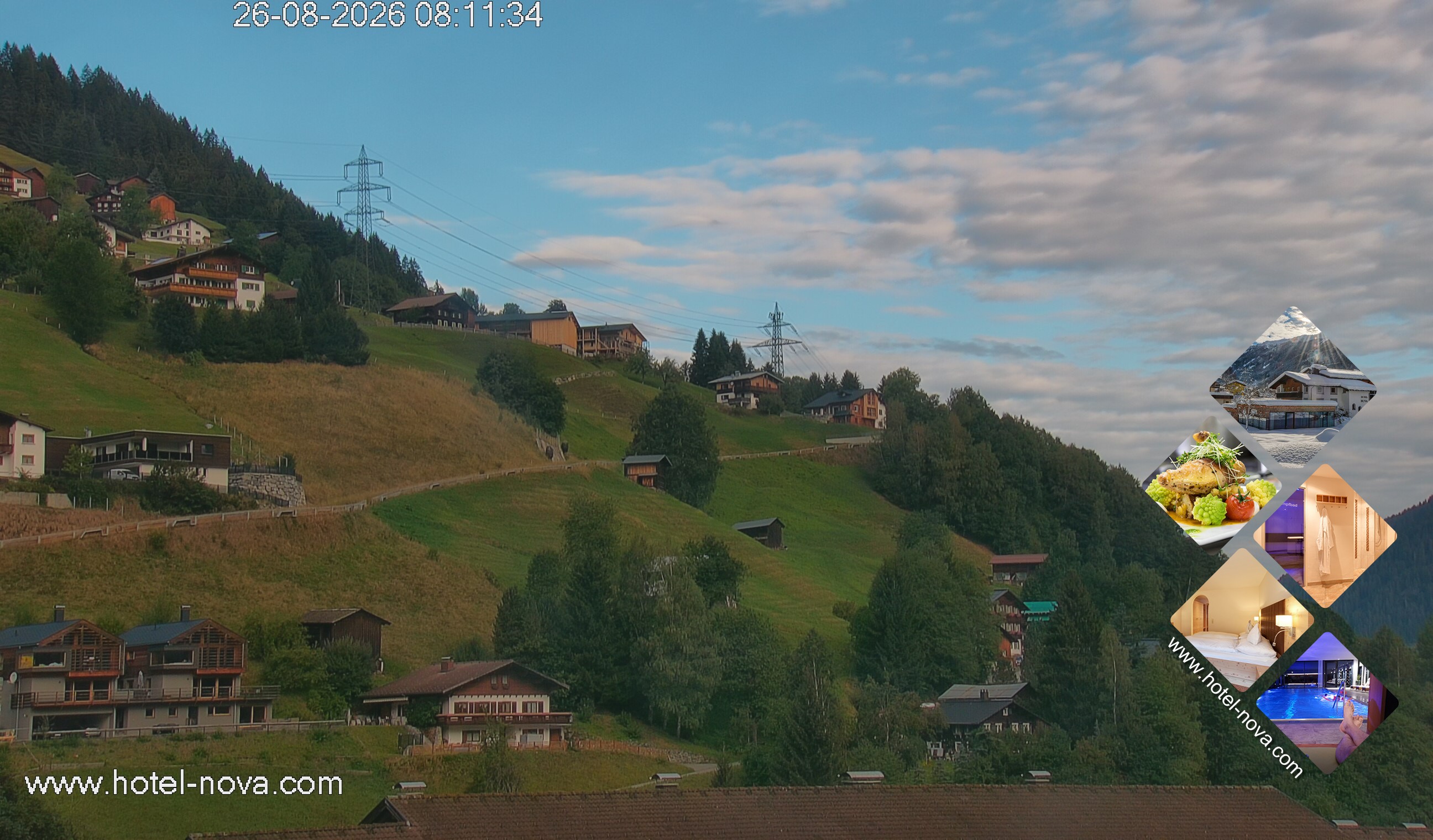 Archived image Webcam Gaschurn - Silvretta Montafon