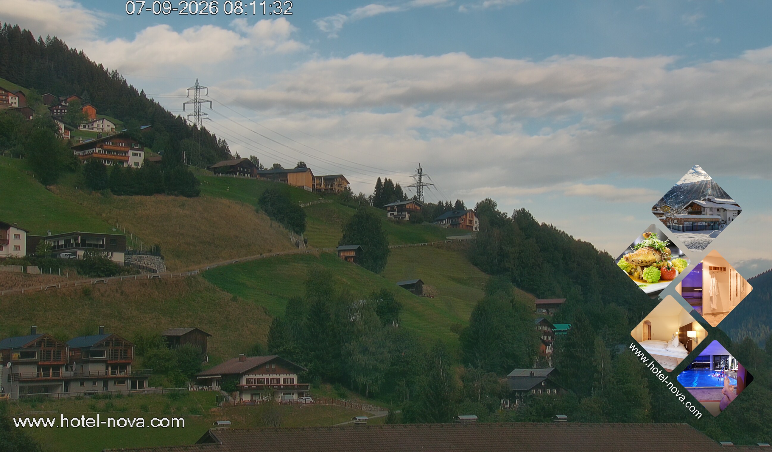 Archiv Foto Webcam Silvretta Montafon, Gaschurn