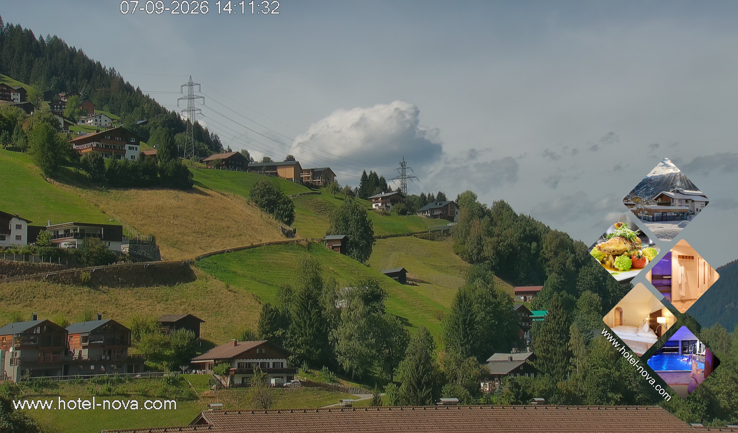 Archiv Foto Webcam Silvretta Montafon, Gaschurn
