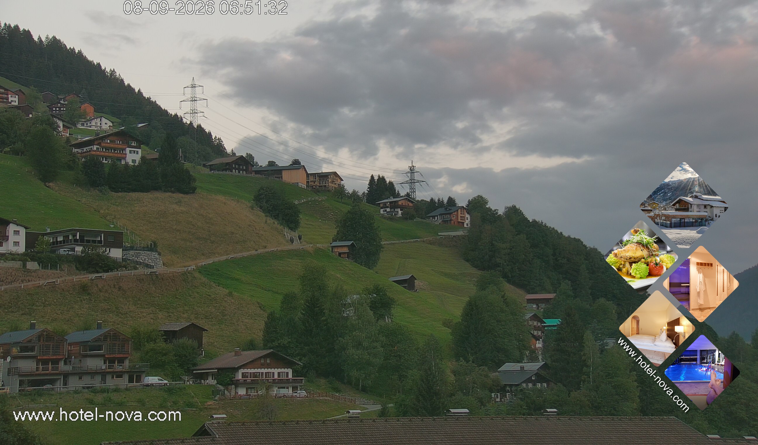 Archiv Foto Webcam Silvretta Montafon, Gaschurn