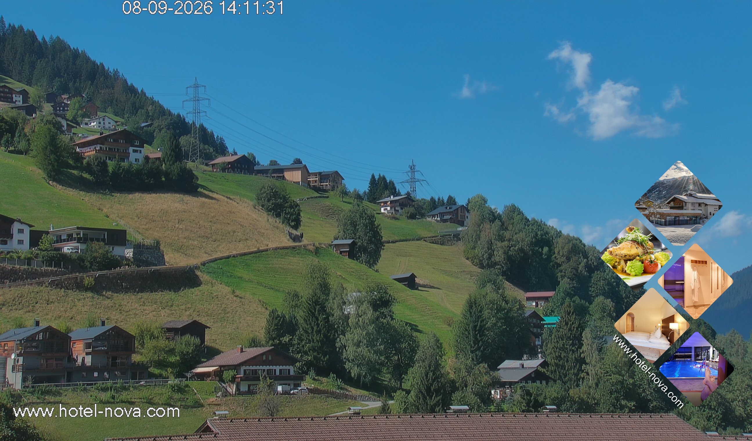 Archiv Foto Webcam Silvretta Montafon, Gaschurn