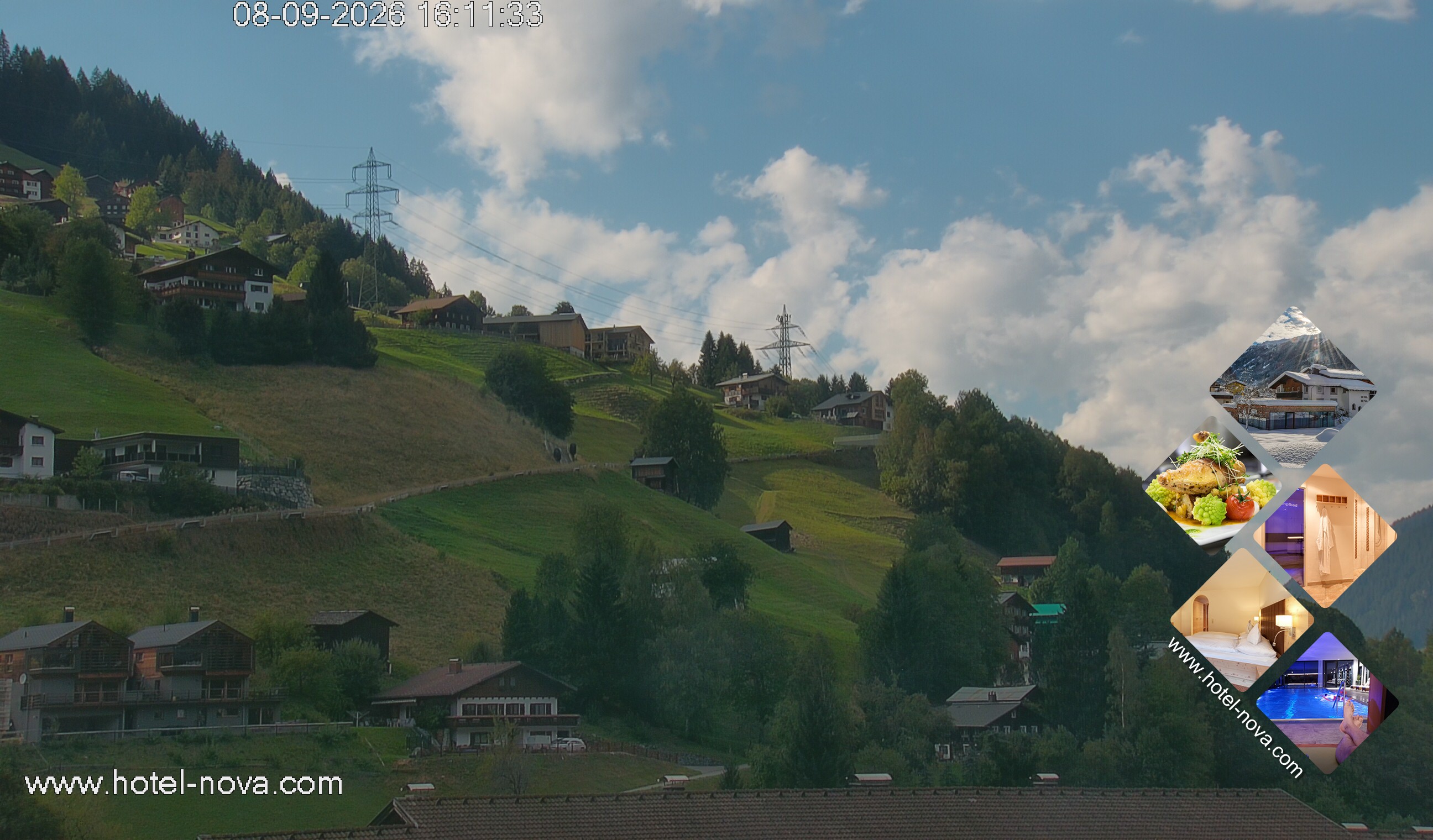 Archiv Foto Webcam Silvretta Montafon, Gaschurn