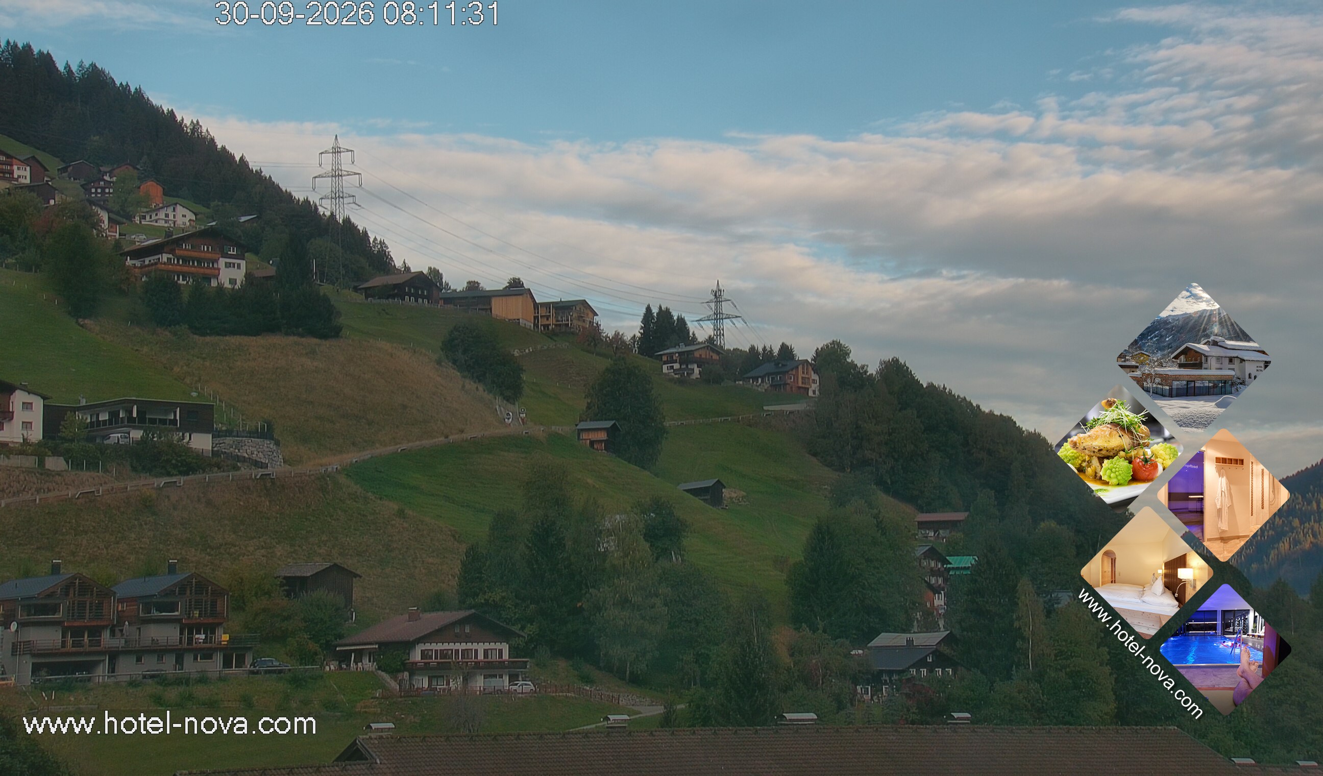 Archiv Foto Webcam Silvretta Montafon, Gaschurn