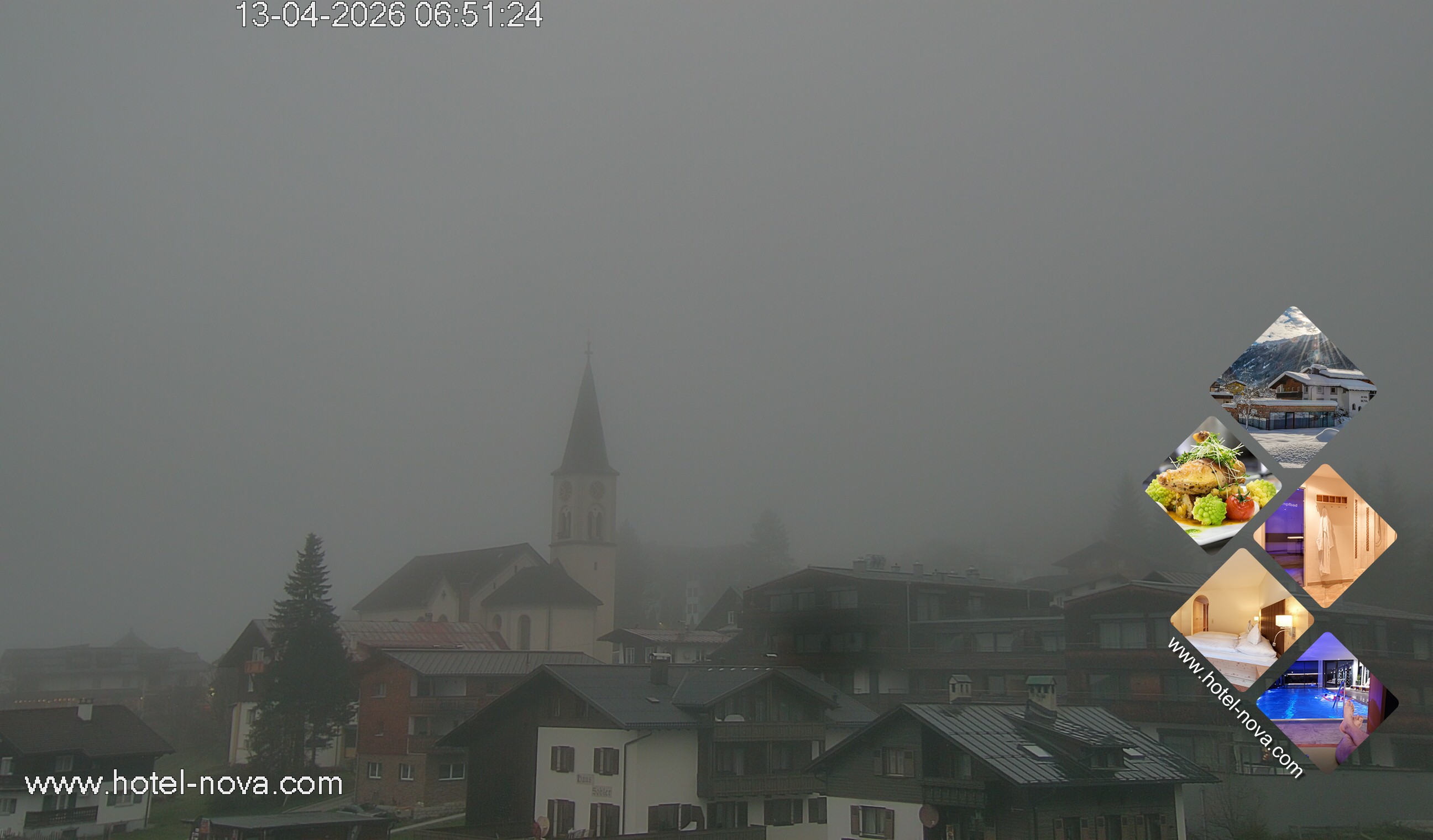 Archived image Webcam Gaschurn - View Village