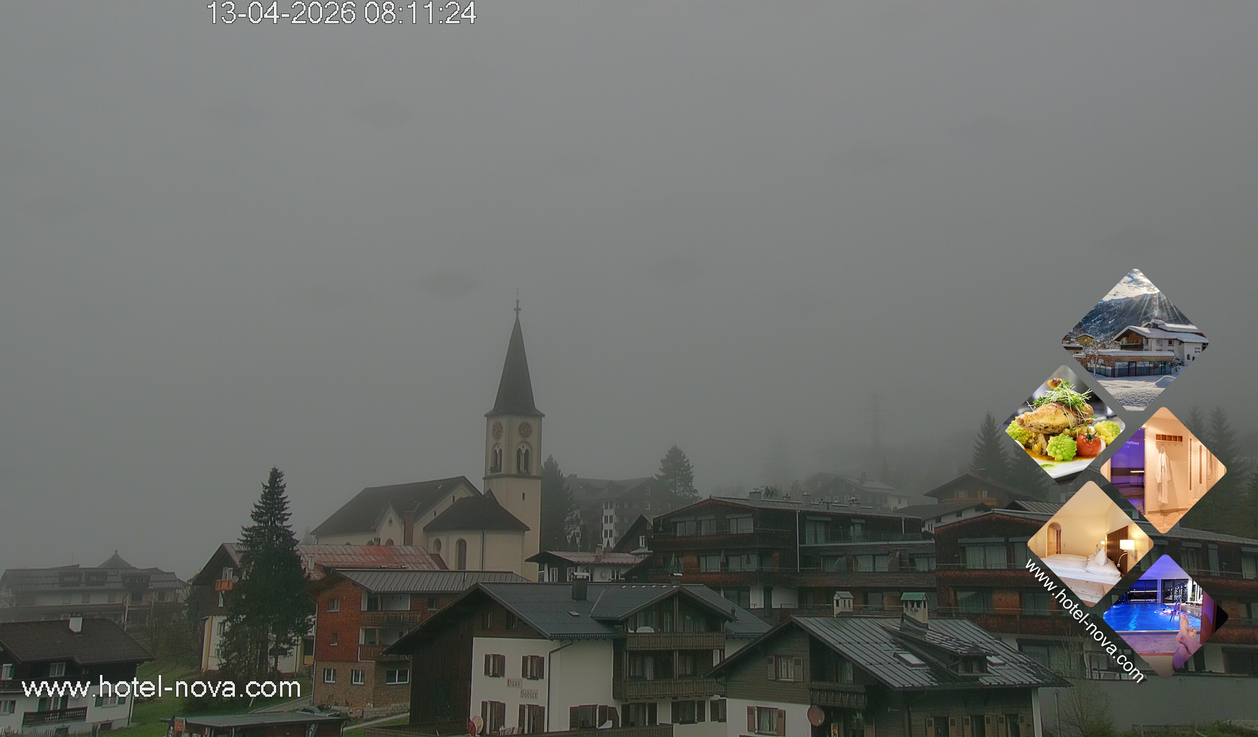 Archived image Webcam Gaschurn - View Village