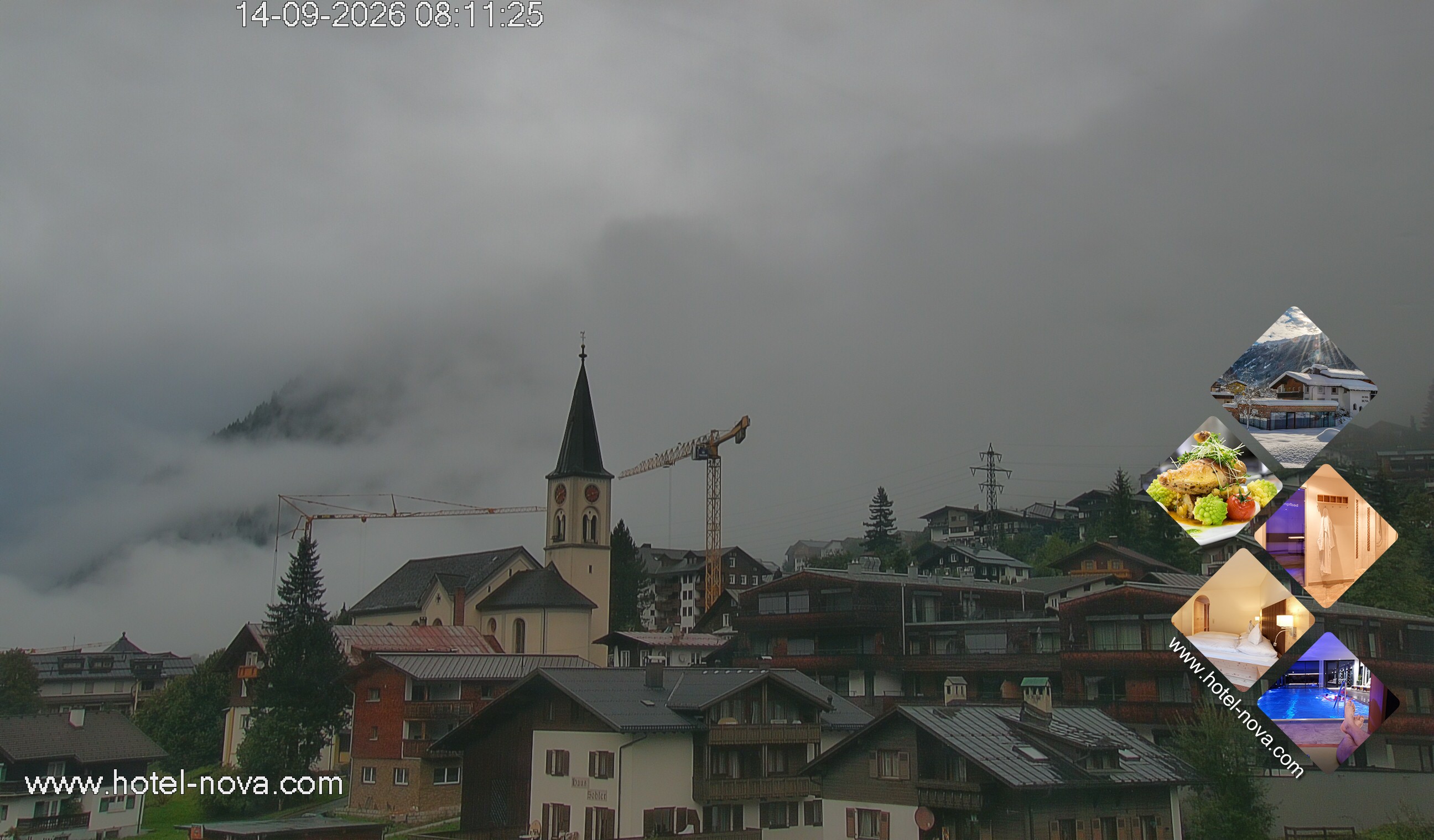 Archived image Webcam Gaschurn - View Village