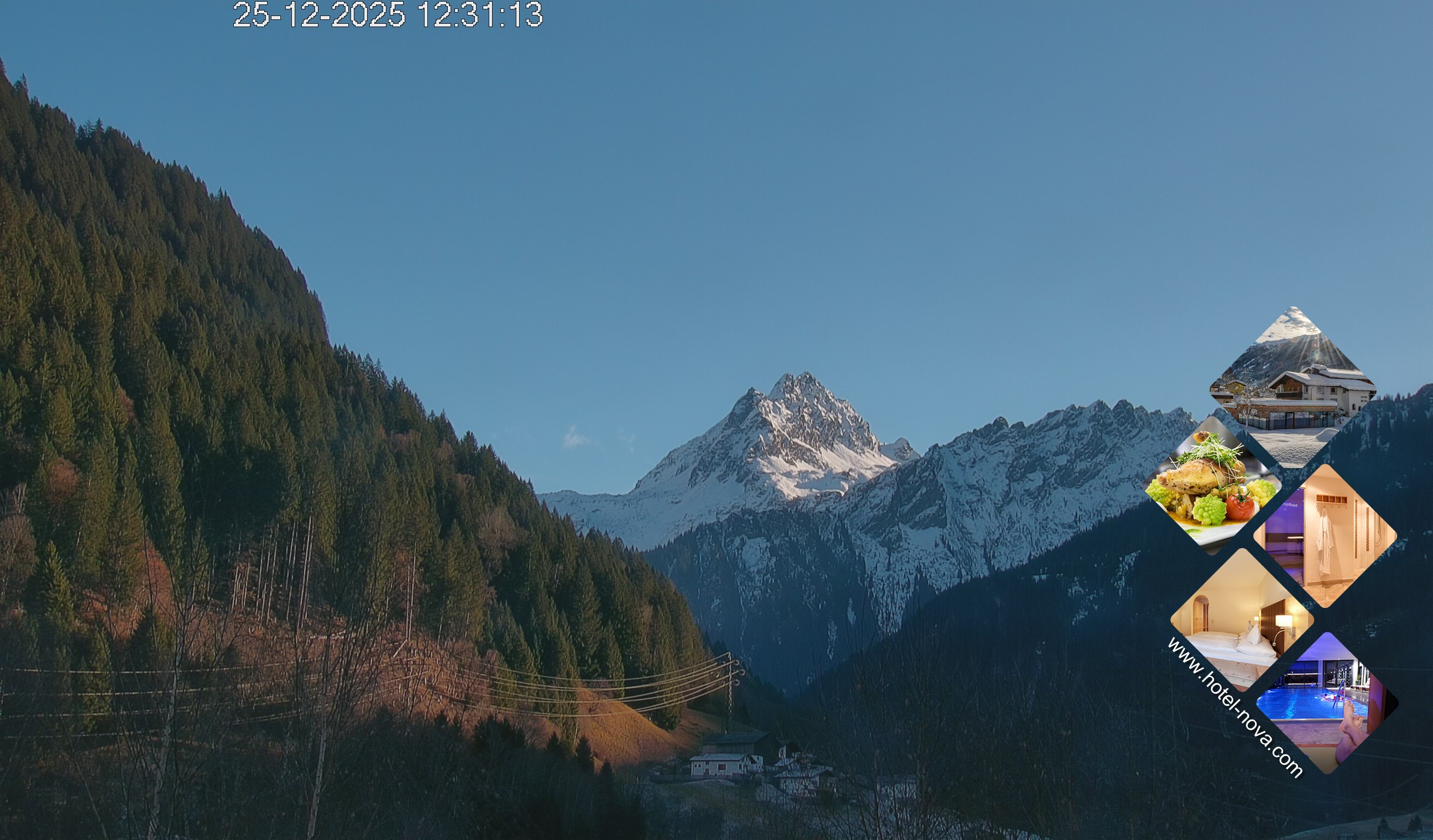 Archiv Foto Webcam Valülla, Silvretta Montafon