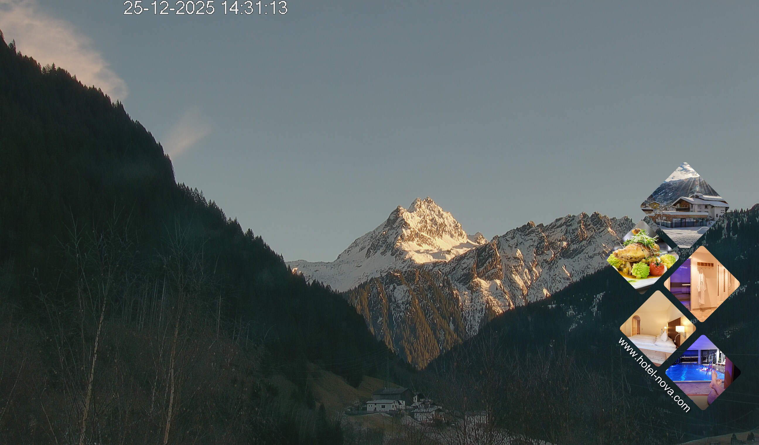 Archiv Foto Webcam Valülla, Silvretta Montafon