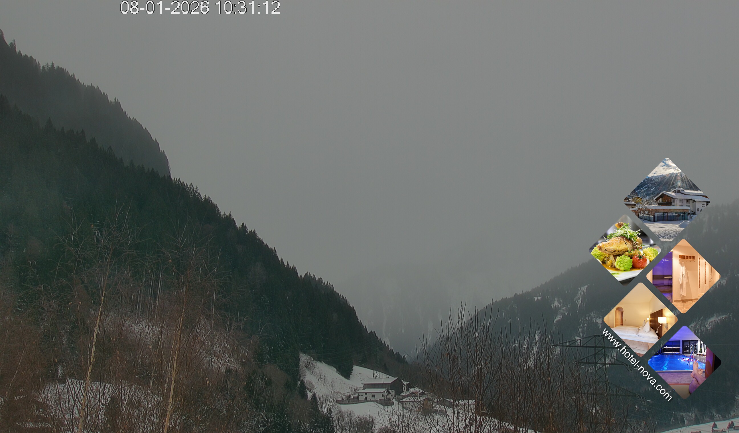 Archiv Foto Webcam Valülla, Silvretta Montafon