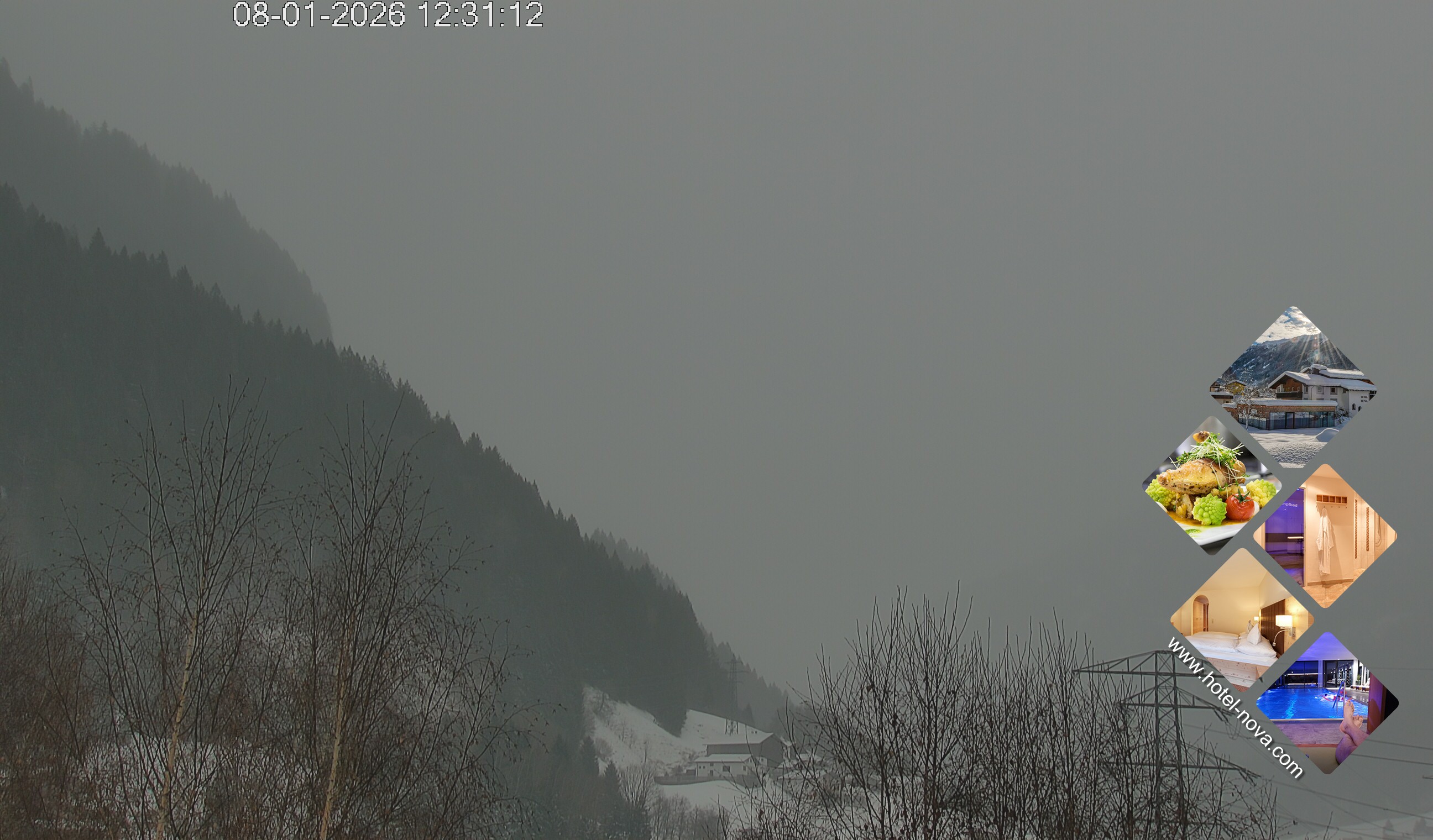 Archived image Webcam Valülla, Hotel Nova