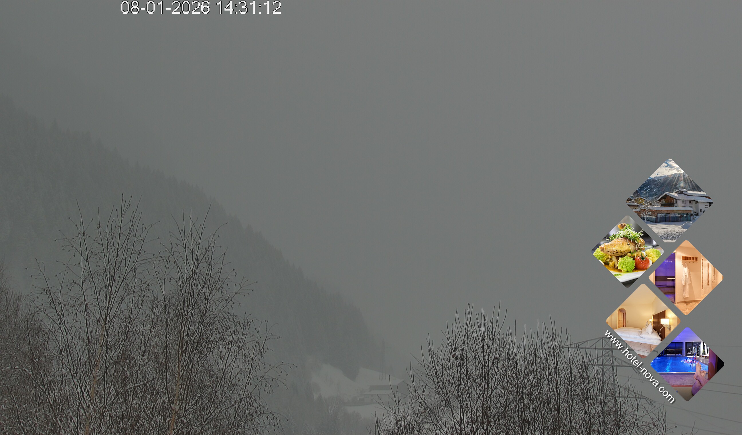 Archived image Webcam Valülla, Hotel Nova