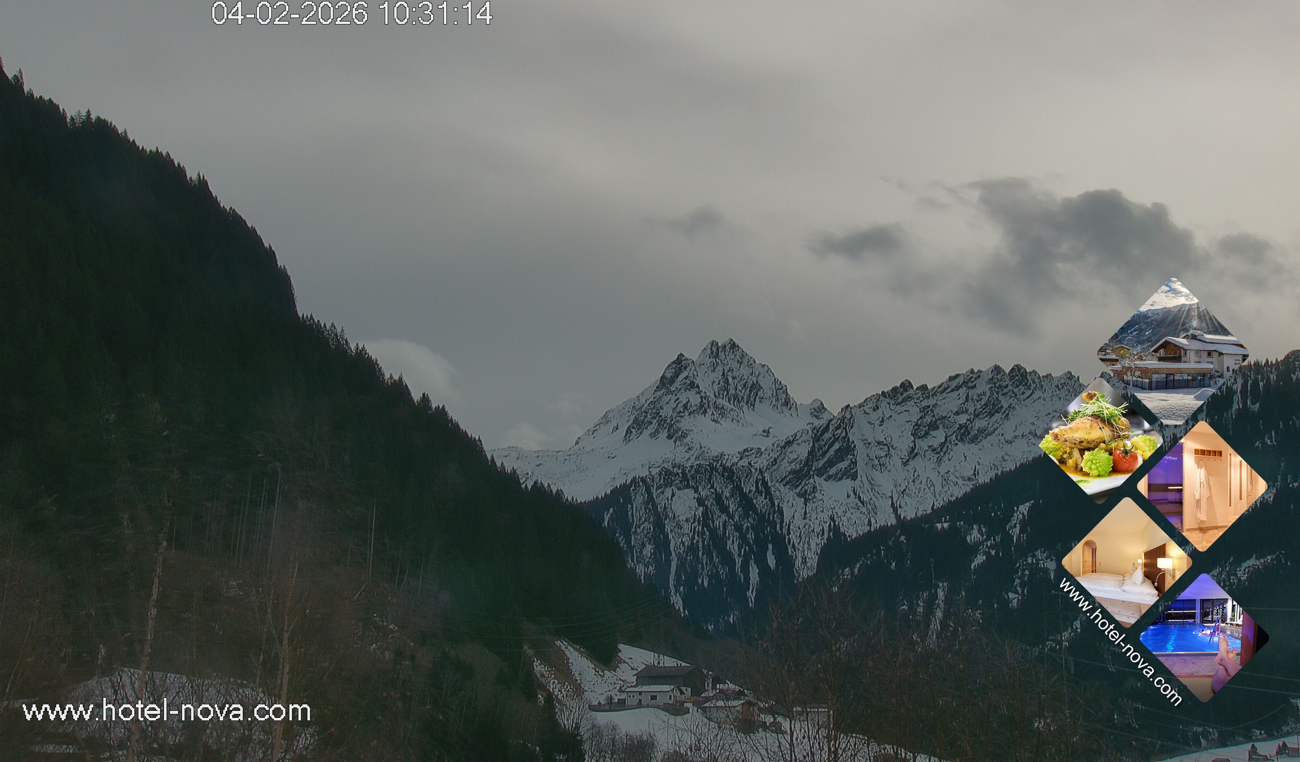 Archiv Foto Webcam Valülla, Silvretta Montafon